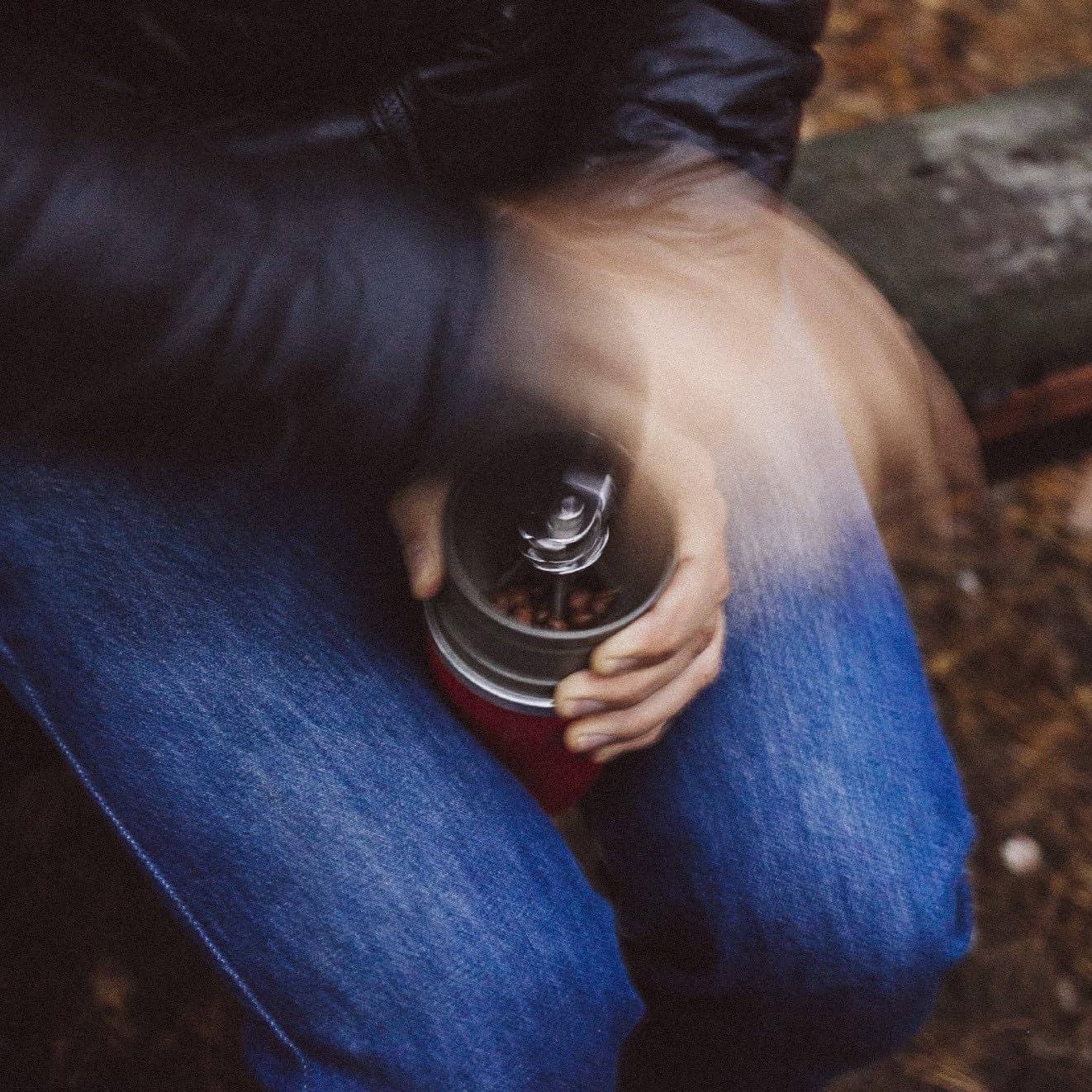 Cafflano Klassic : All-In-1, Drip Kettle+Grinder+Permanent Stainless Filter Dripper+Double-Wall Tumbler, Pourover, Coffee Maker
