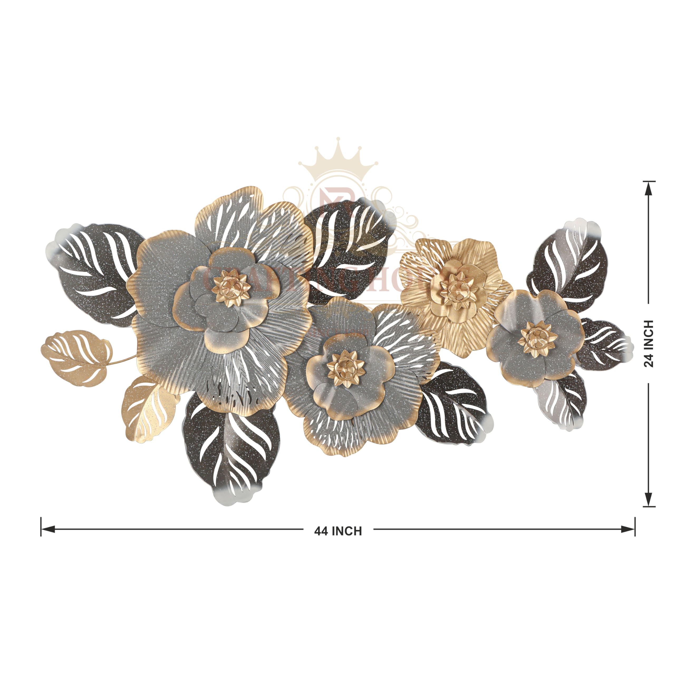 Mr Crafting House Modern Metal Art Decor Iron Wall Hanging Home Decoration Perfect For Living Room/Hotel/Restaurant/Bedroom/Draw