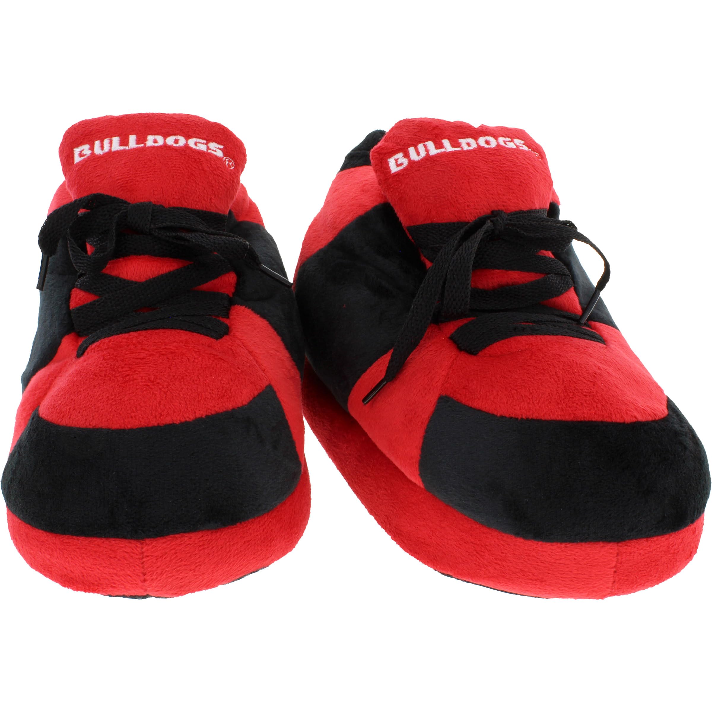 Comfy Feet Unisex Sneaker Slipper, Georgia Bulldogs,55-75 Women45-65 Men