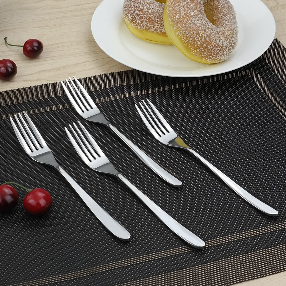Kekow 12-Piece Dessert Forks, Stainless Steel, 7-Inch