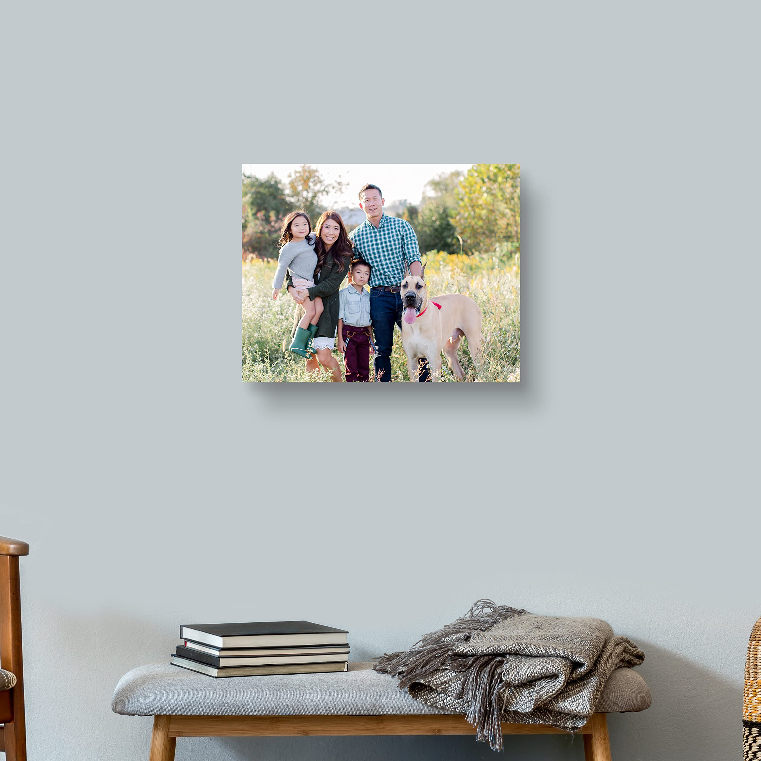 Let'S Make Memories Custom Photo Canvas - Personalized Home D  Cor - Landscape - Premium Quality Wall Art - 14X11