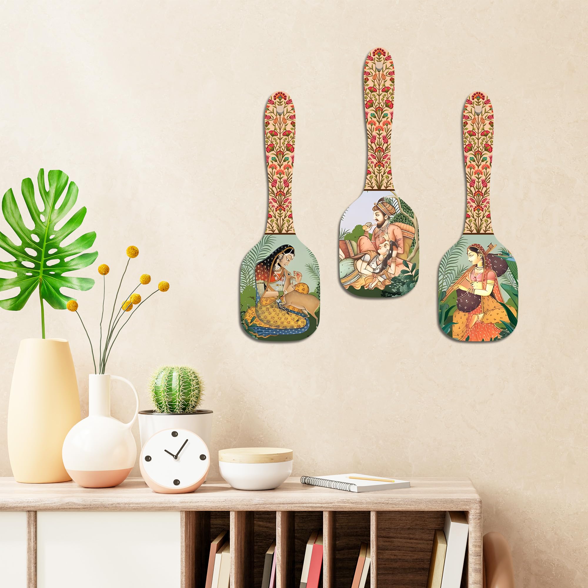 Artvibes Royal Mural Art Wooden Wall Hanging Decoration Item for Home | Bedroom | Living Room | Mdf Designer Decorative Artwork