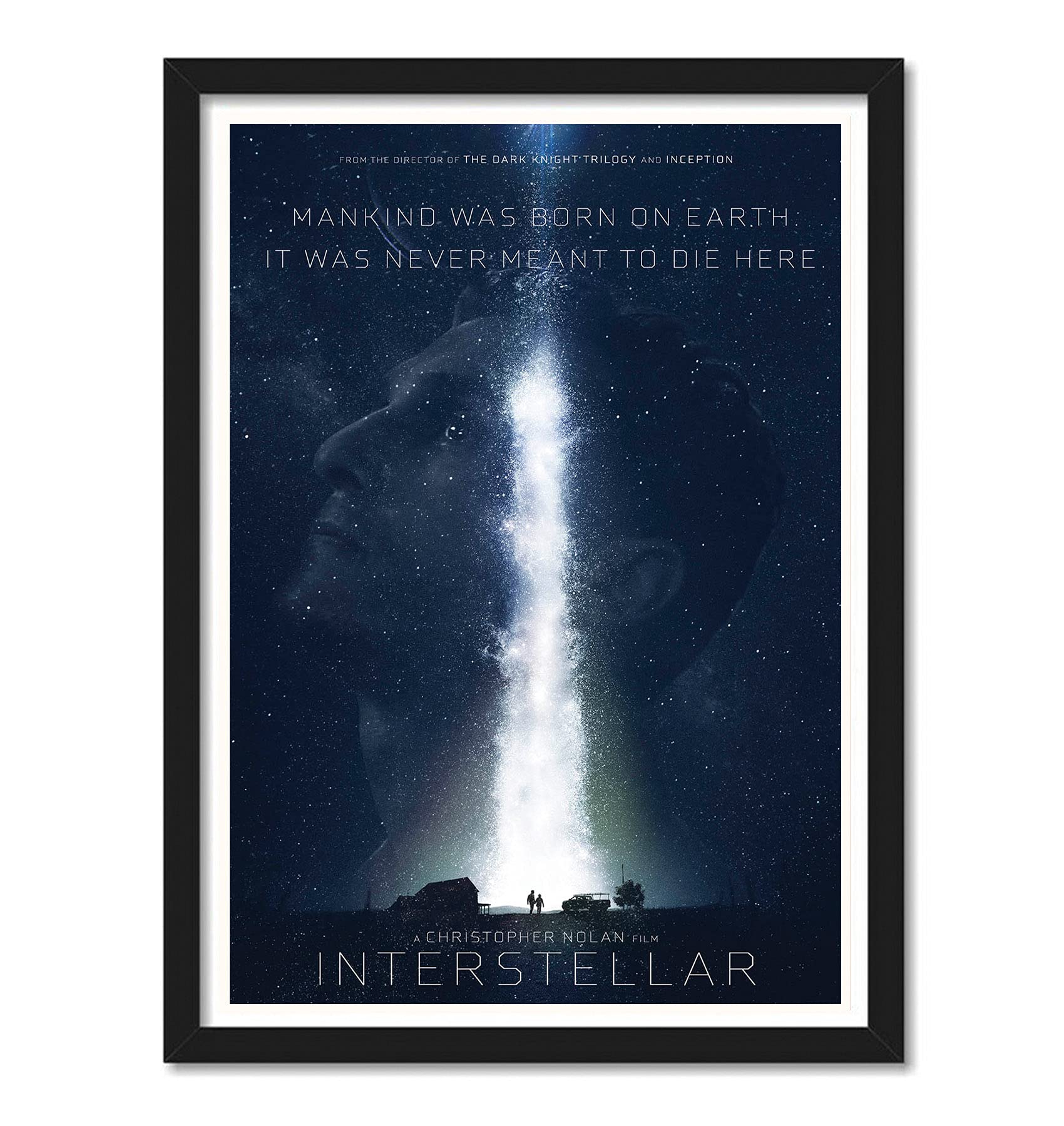 Good Hope , Plexiglass Hollywood Poster Frame Interstellar Movie Framed Poster,Multicolour 10 Inch X 13 Inch