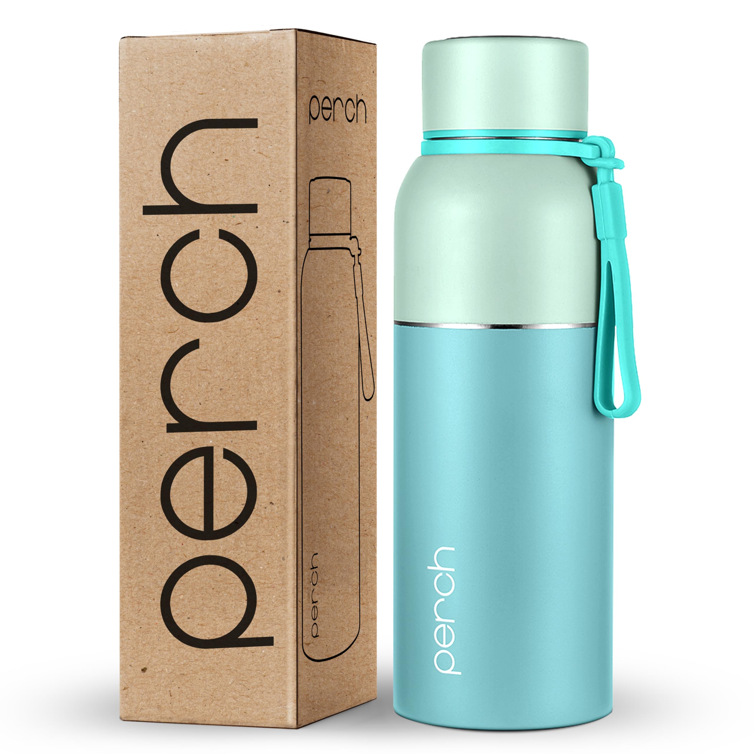 Perch Zenith Isi Certified Hot And Cold Steel Water Bottle 560Ml, Vacuum Insulated Flask For Adults | Bpa-Free, Leakproof | Easy