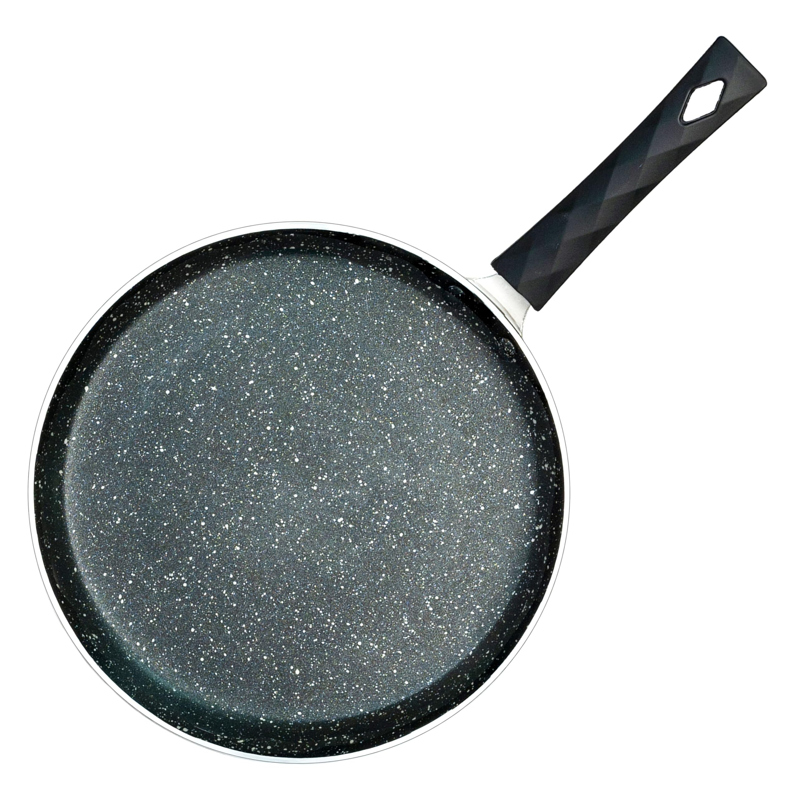 Kreme Petals Aluminium Non-Stick Dosa Tawa | Granite Finish | Gas And Induction Compatible | Pfoa Free | High Temperature Resist