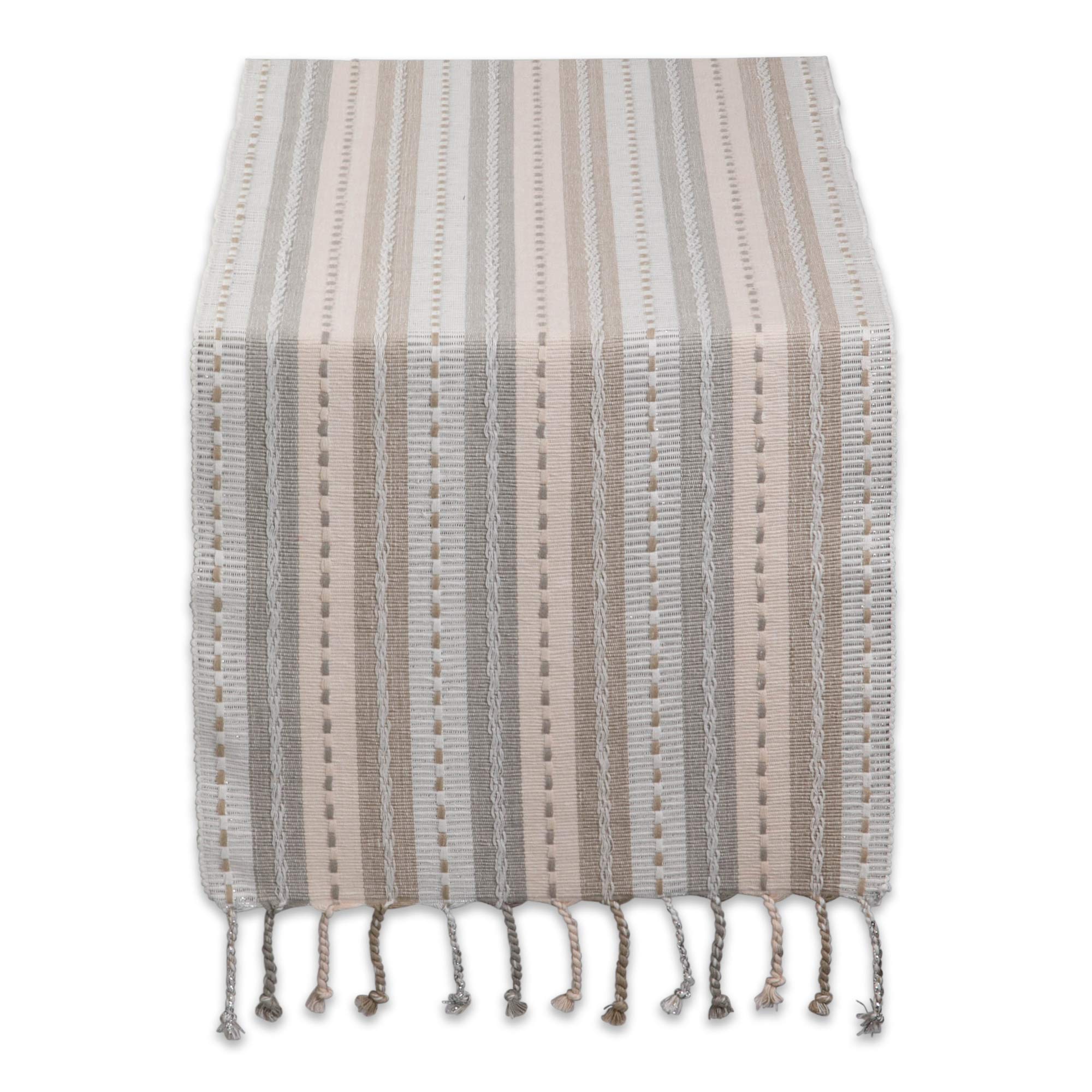 DII Southwest Collection Tabletop, Table Runner, 14x72, Natural