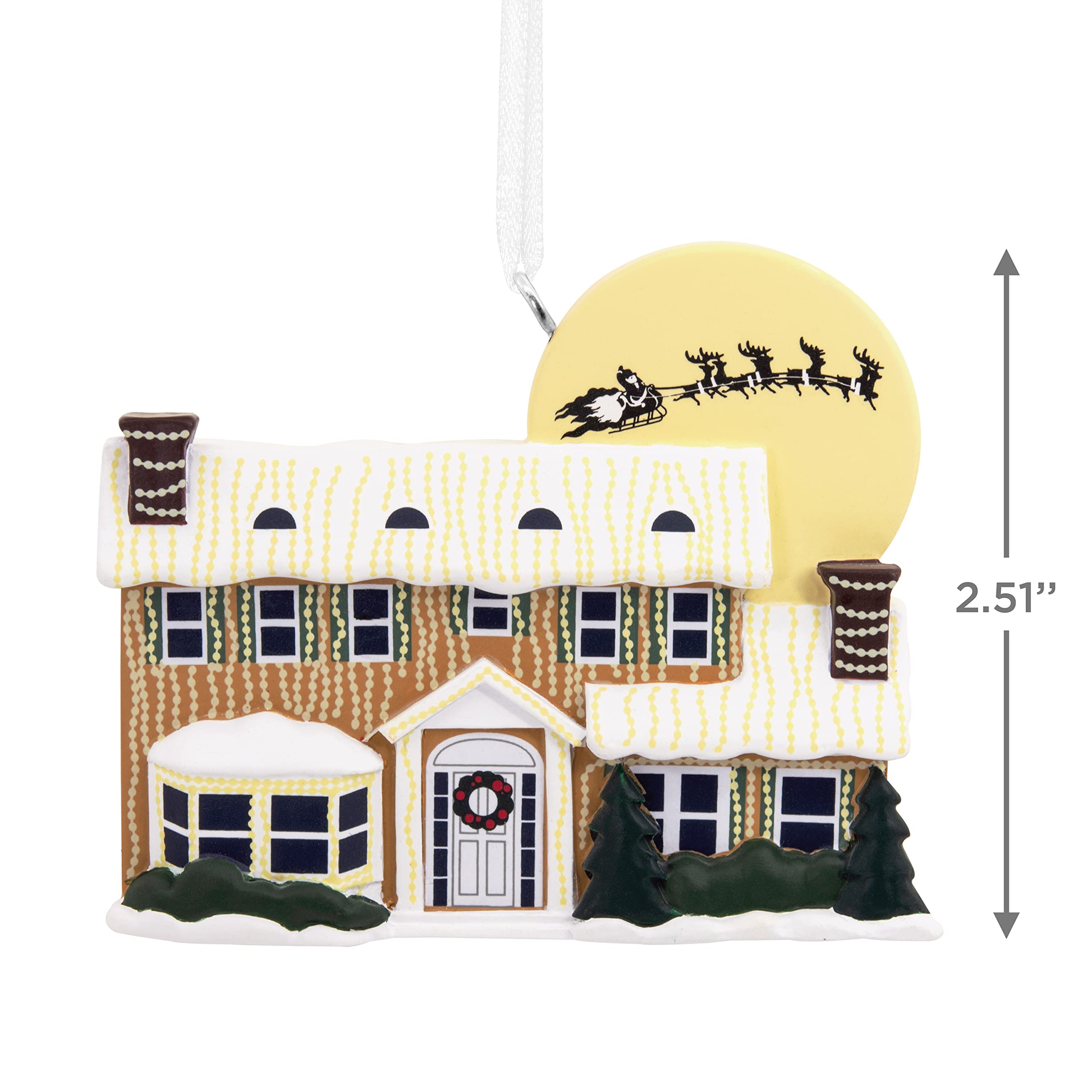 Hallmark National Lampoon s Christmas Vacation Griswold House Christmas Ornament,Resin