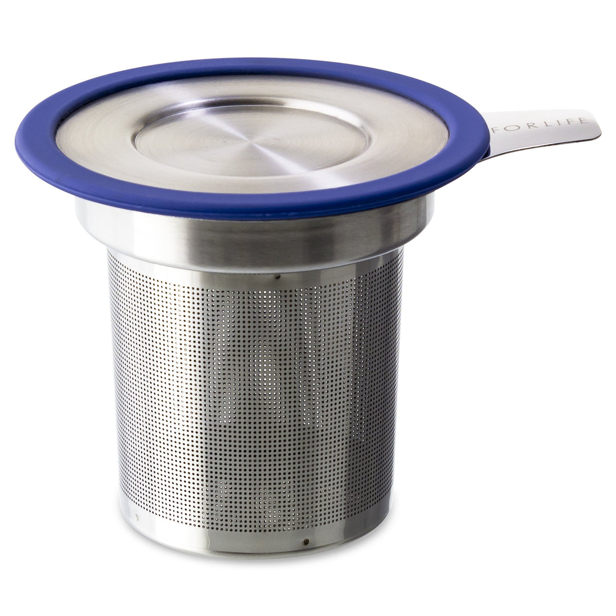 Forlife Brew-In-Mug Extra-Fine Tea Infuser With Lid, Marine