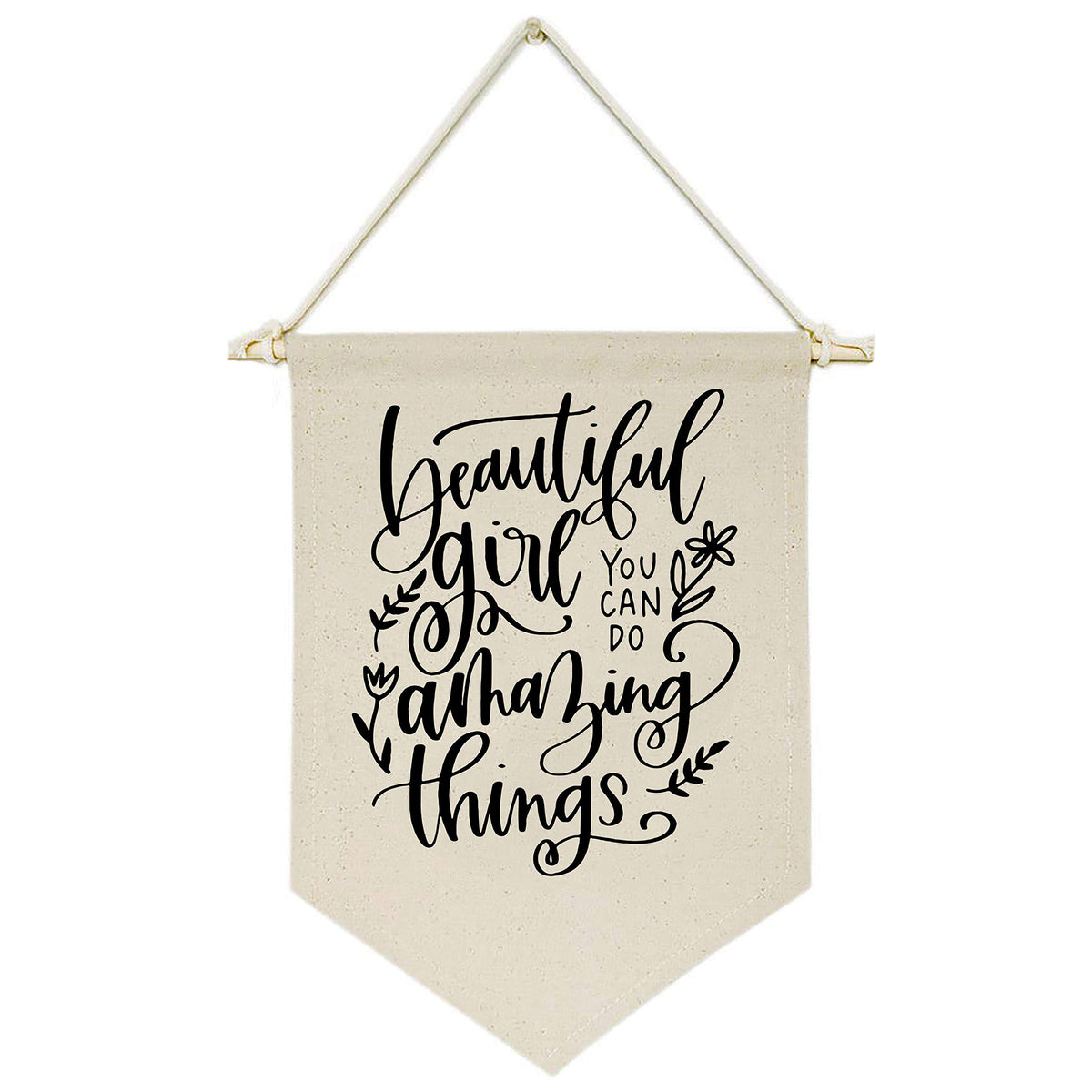 For This Child We Have Prayed -Canvas Hanging Flag Banner Wall Sign Decor Gift For Baby Kids Girl Boy Nursery Teen Room Front Do