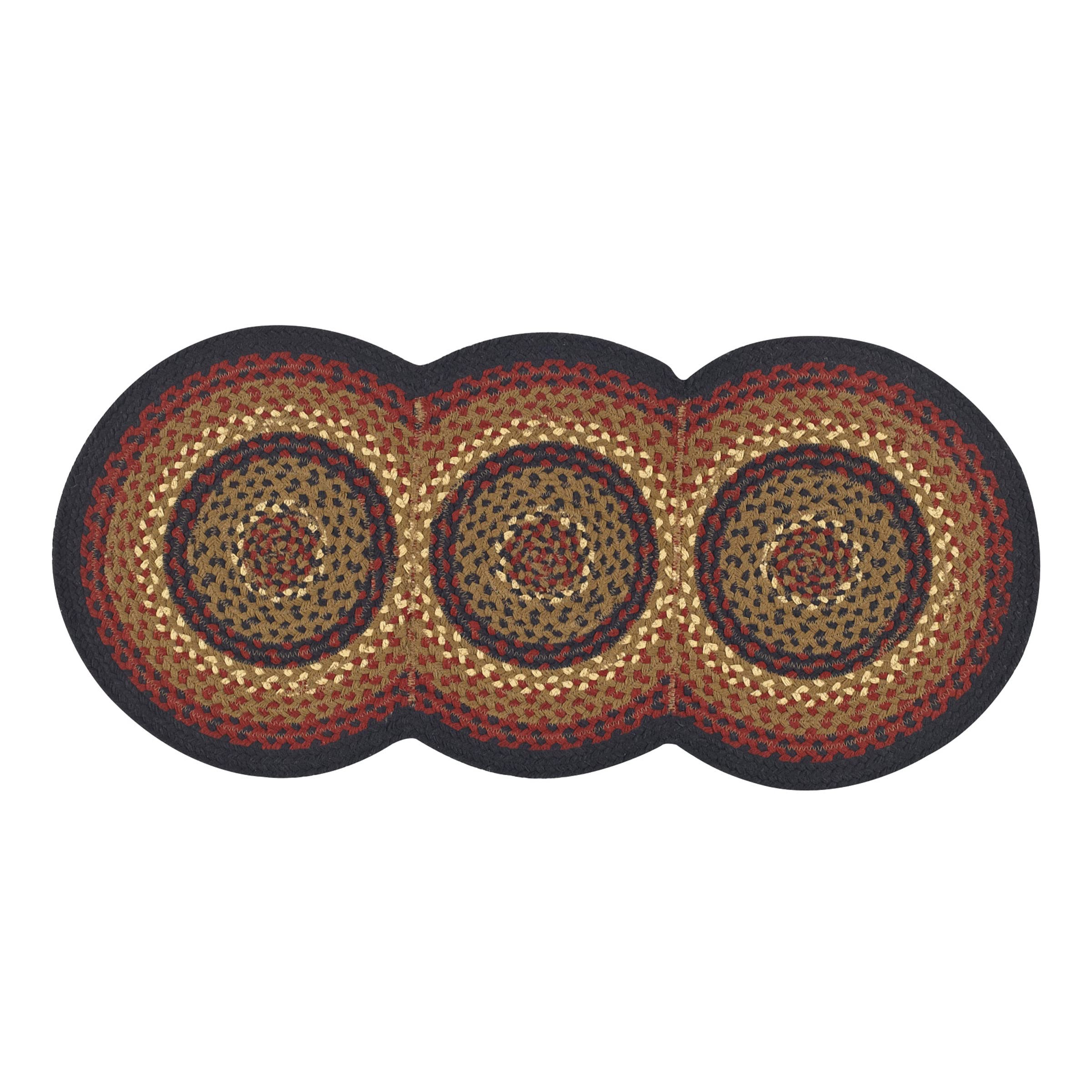 Folk Art Braided 15''X34'' Table Runner