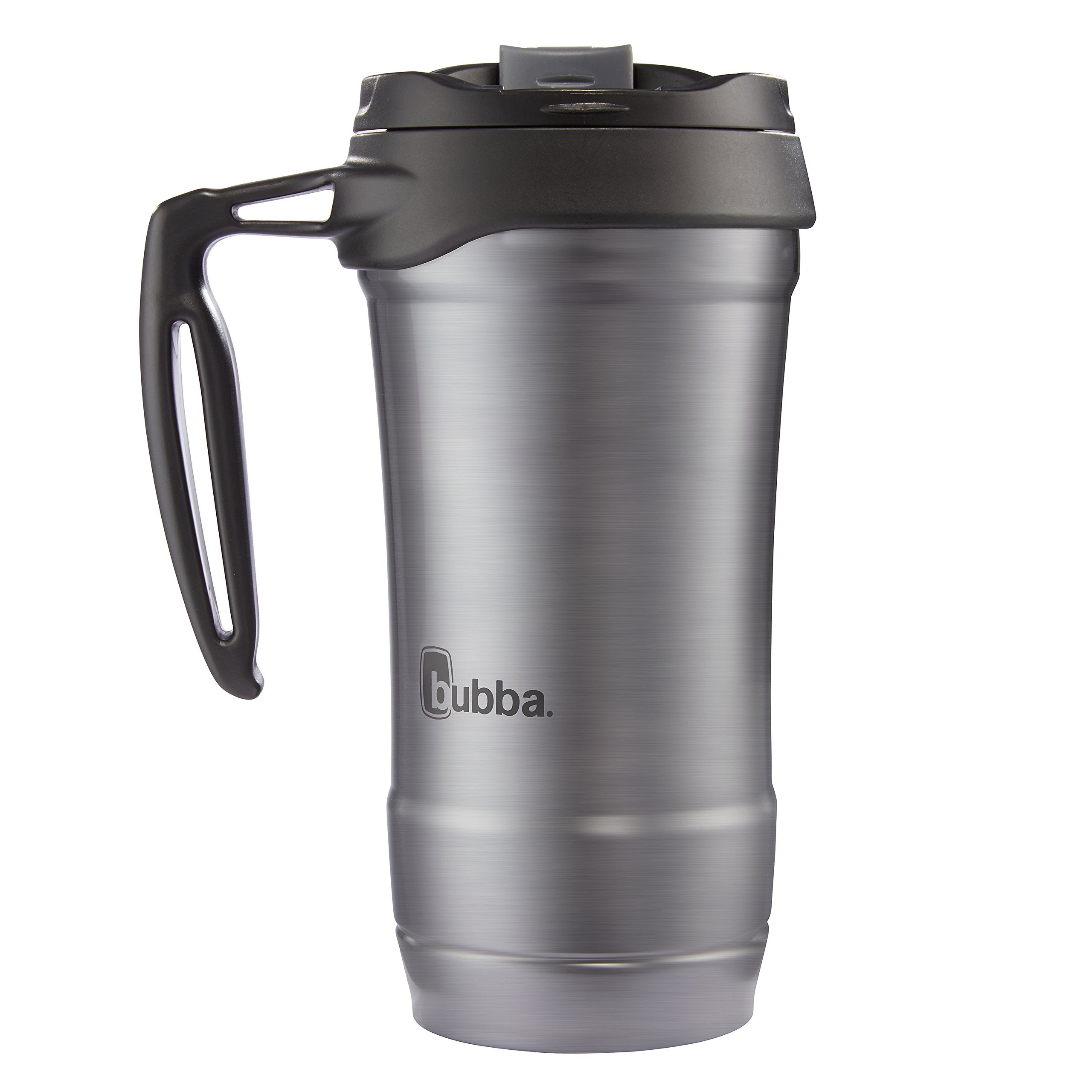 Bubba HERO 18 oz Vacuum-Insulated Travel Mug with Handle, Gunmetal, Model 20087