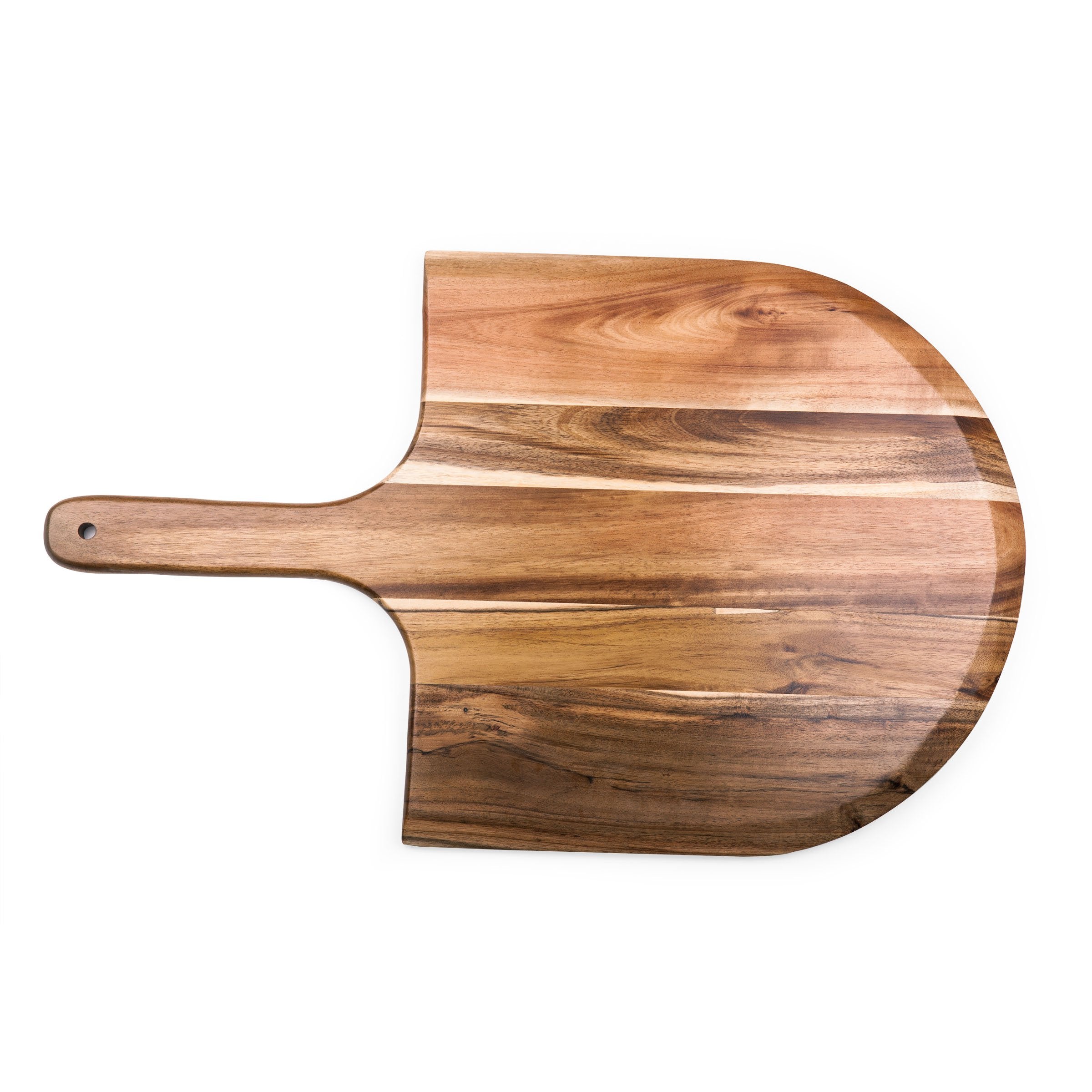 Toscana - A Picnic Time Brand Pizza Peel Paddle Serving Trays & Platters, One Size, Acacia Wood