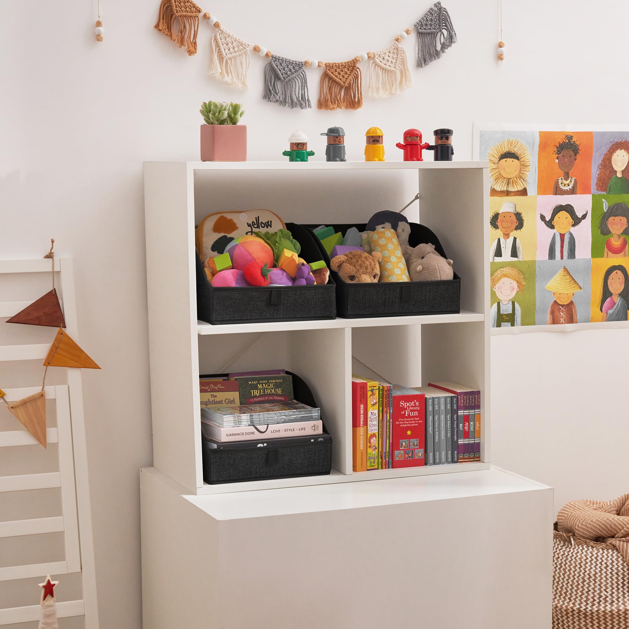 Granny Says Closet Organizer Bins, Trapezoid Storage Bin, Storage Baskets For Shelves, Collapsible Clothes Organizers And Storag