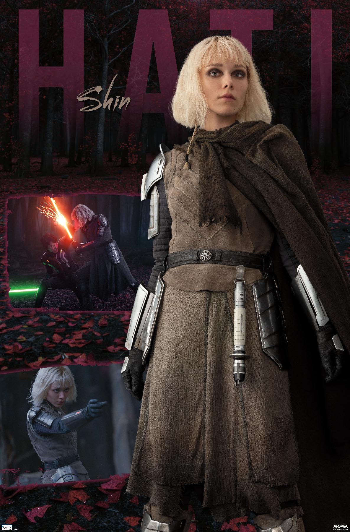 Trends International Star Wars: Ahsoka - Shin Hati Wall Poster, 14.72'' X 22.37'', Premium Unframed Version