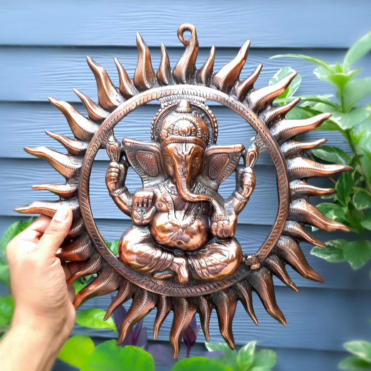 Apka Mart The Online Shop Ganesh Wall Hanging | Lord Ganesha Wall Decor - For Puja, Home & Entrance |Religoius Wall Art For Livi