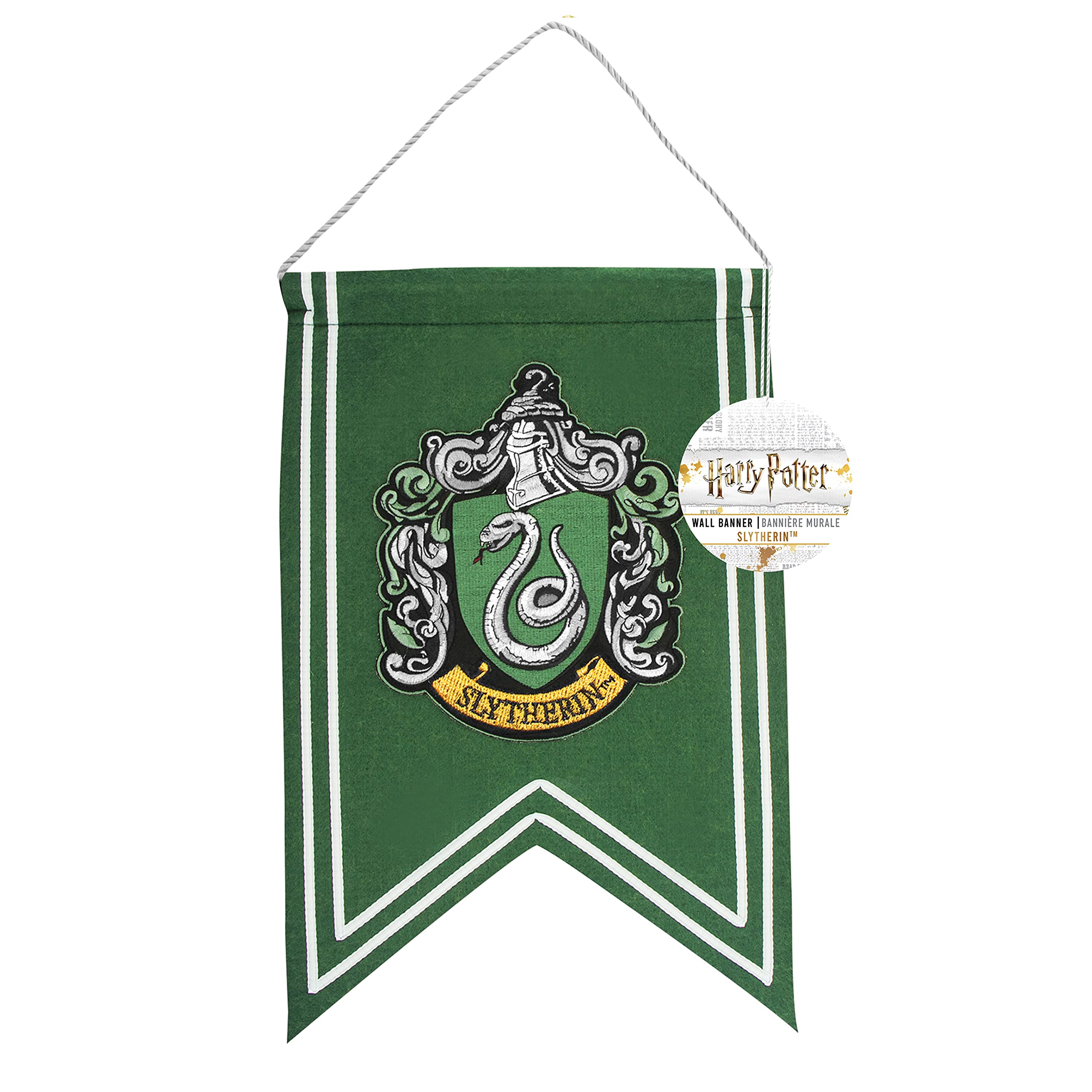 Cinereplicas Harry Potter - Wall Banner Slytherin - Official License