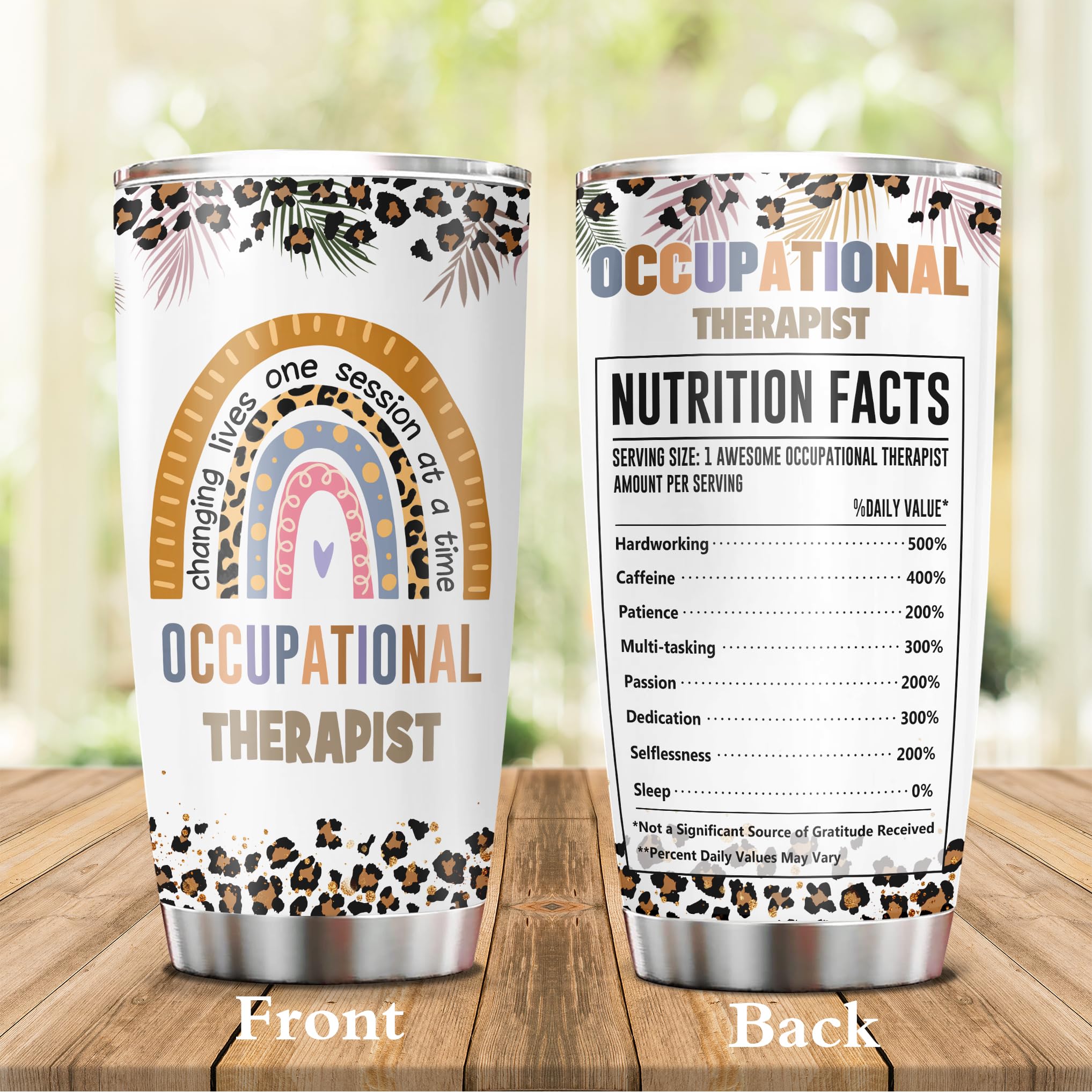 Jevuta Occupational Therapy Gifts, Ot Month Gifts, Appreciation Present For Ot, Occupational Therapist Tumbler 20oz