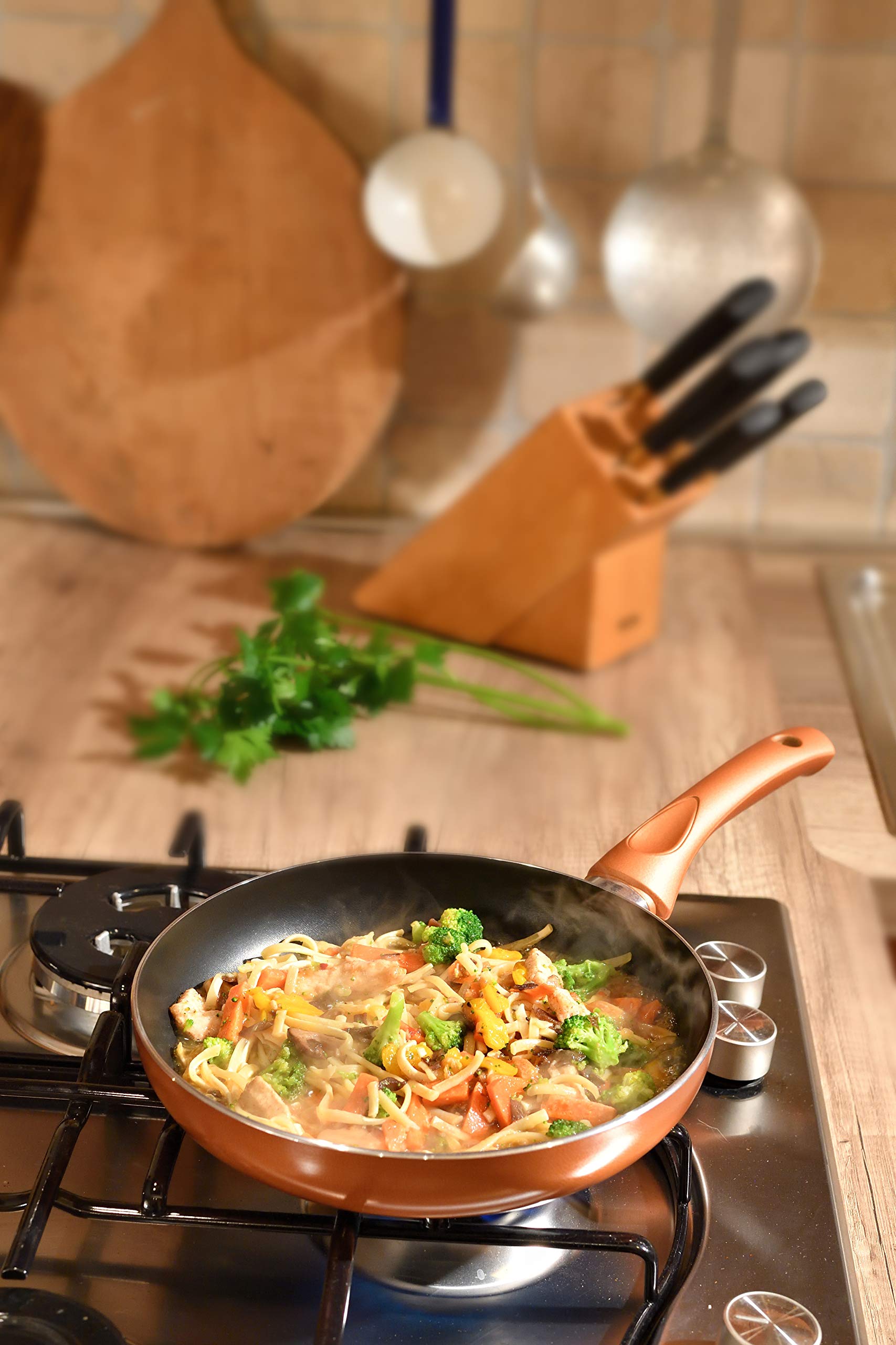 Ravelli Italia Linea 20 Non Stick Frying Pan, 12.5Inch