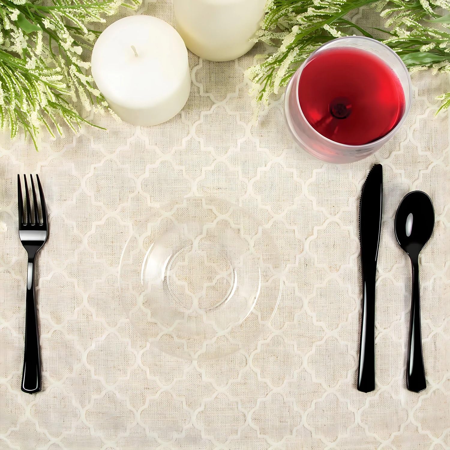 Round Plastic Bowls - 5 Oz  Clear  30 Pcs