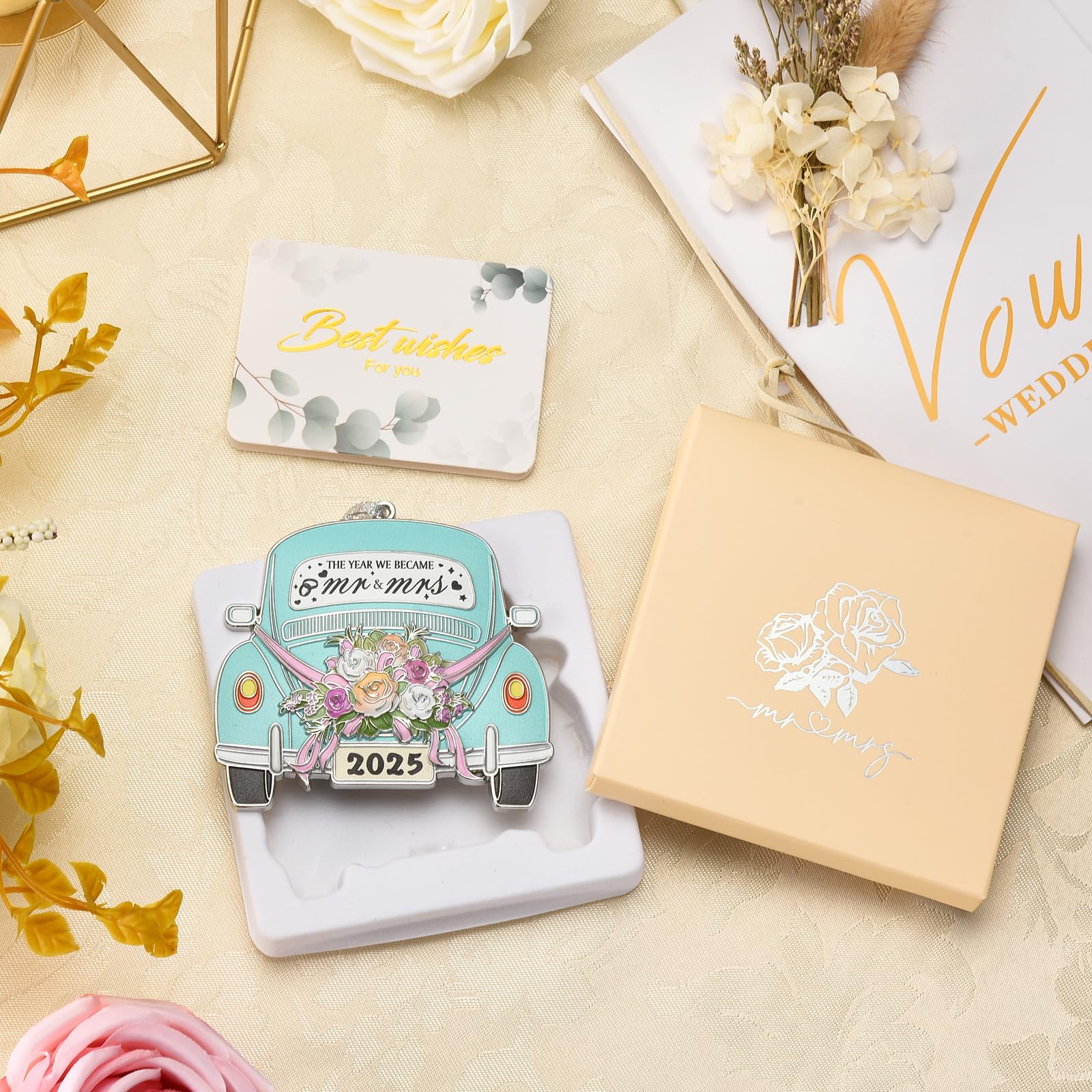 Venhoo Wedding Gifts for Couples 2025, Mr and Mrs Gifts, Wedding Gift Ideas for Newly Wed Couple, Bride, Bridal Shower, Future M