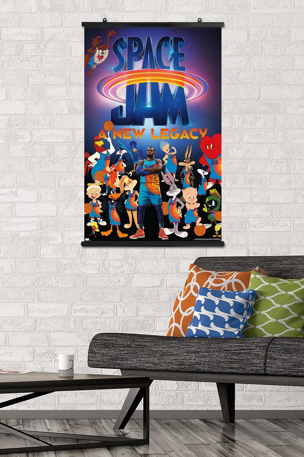 Trends International Space Jam: A New Legacy - Team Wall Poster, 22.375'' X 34'', Poster & Clip Bundle