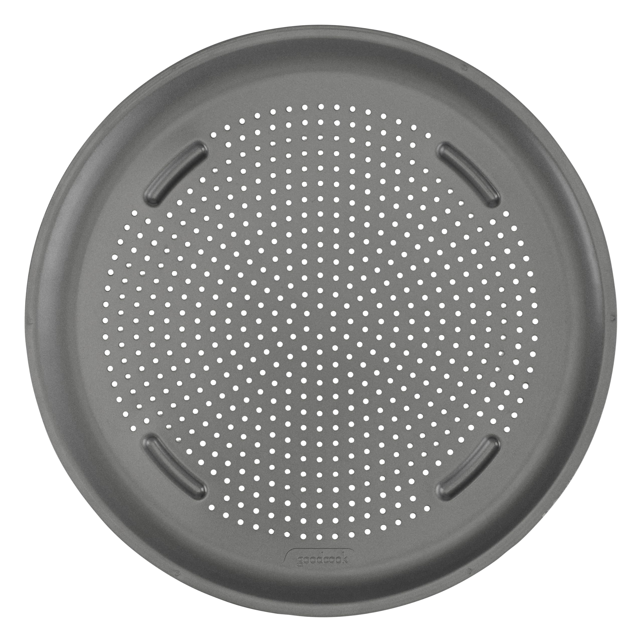 Goodcook Airperfect Nonstick 16    Pizza Pan - Pizza Tray For Oven, Perforated Round Pizza Pan, Carbon Steel Baking Pan, Homemad
