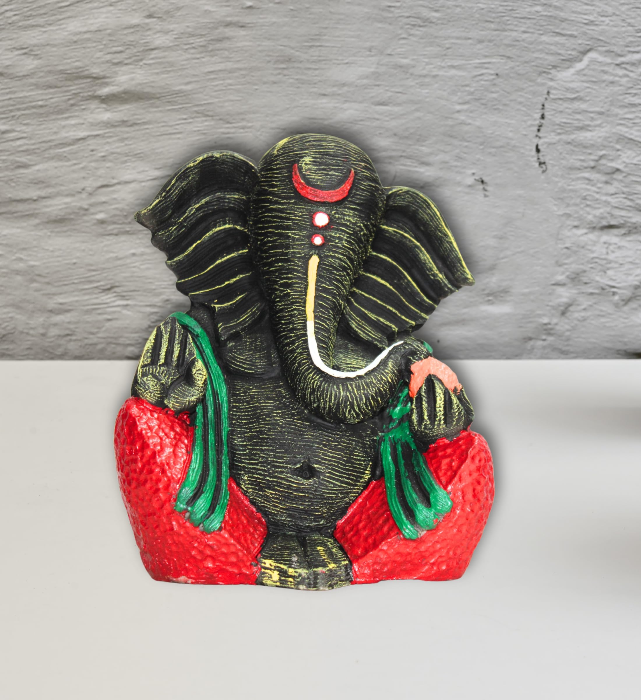 Stark Dcor Timeless Ganesh Splendor Standganpati Idol For Home Decor Puja Lord Ganesh Statue Gift For Office Desk Puja Room Figu