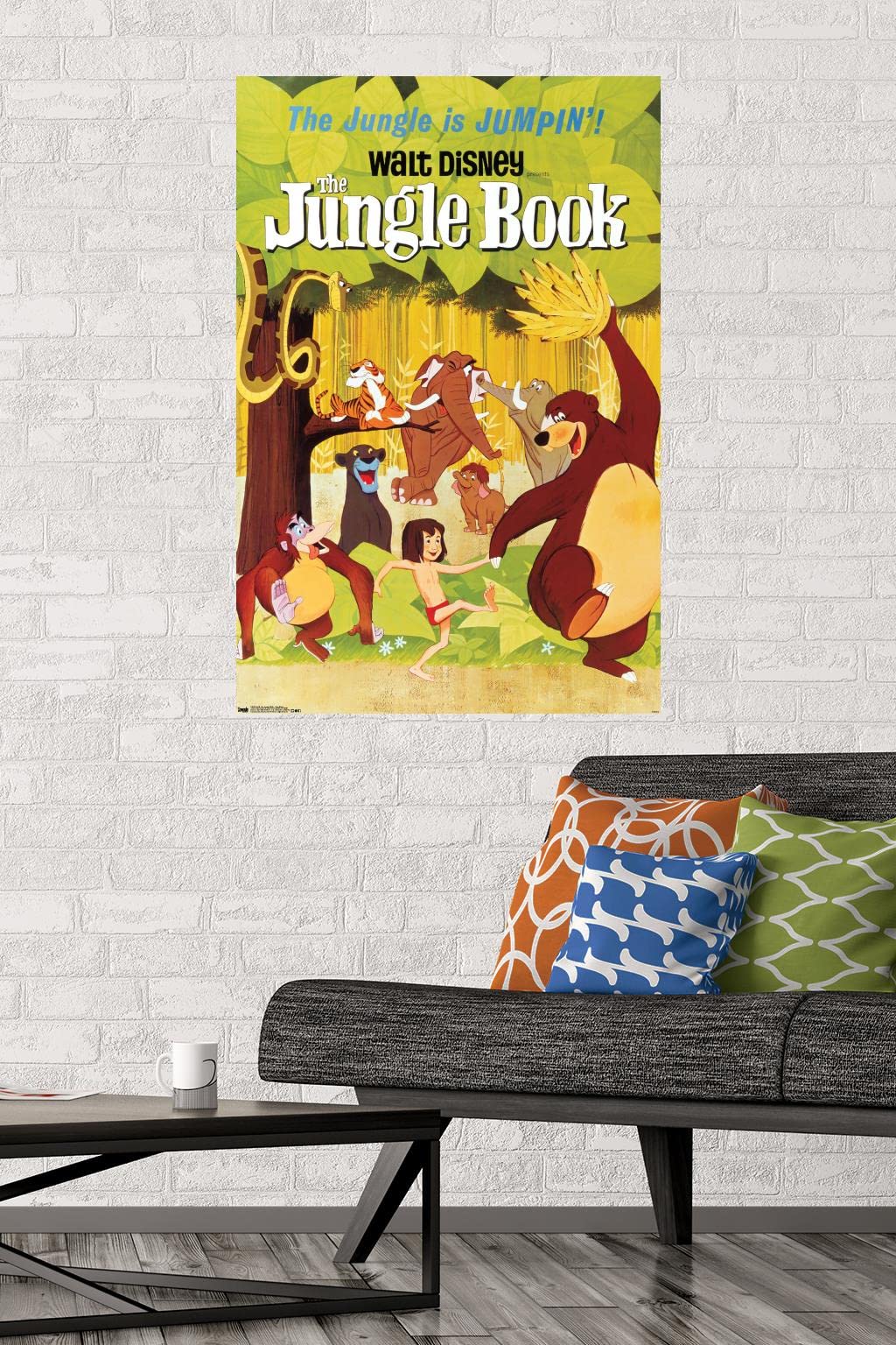 Trends International 24X36 Disney The Jungle Book - One Sheet Wall Poster, 24'' X 36'', Premium Unframed Version