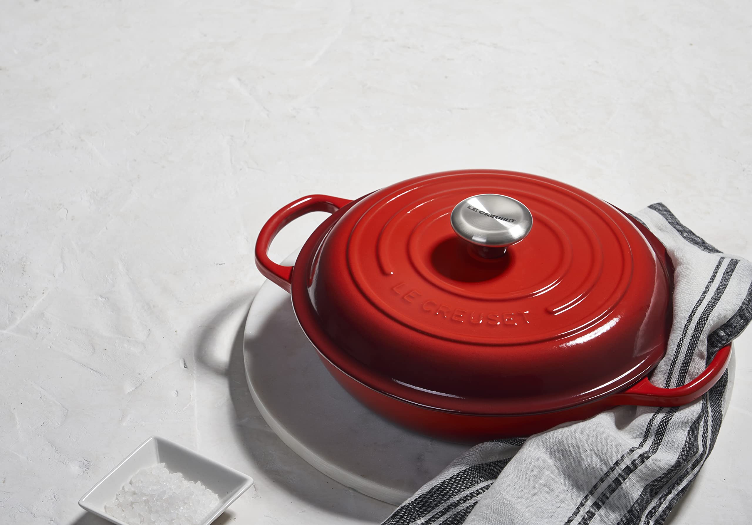 Le Creuset Enameled Cast Iron Signature Braiser, 3.5 Qt., Artichaut