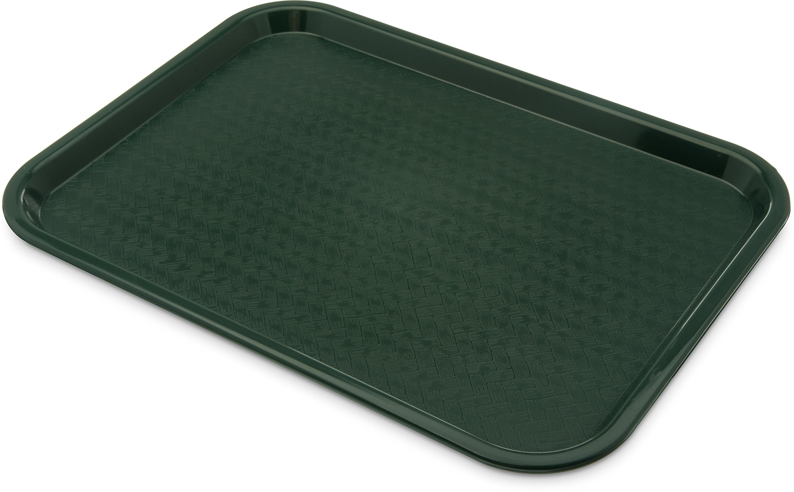 Carlisle Foodservice Products Ct121608 Caf   Standard Cafeteria / Fast Food Tray, 12'' X 16'', Forest Green