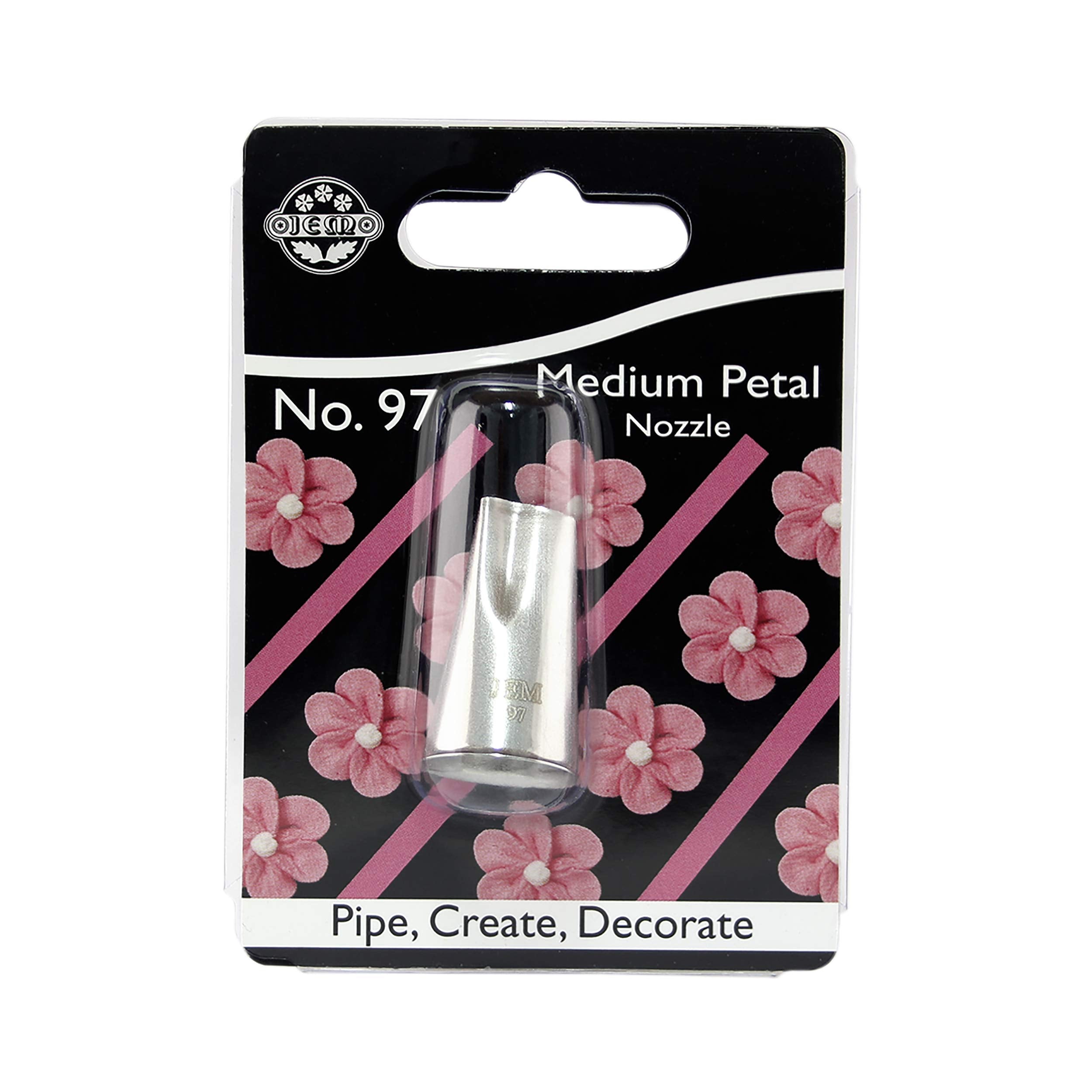 Jem Medium Petal/Ruffle Piping Nozzle Decorating Tip #97