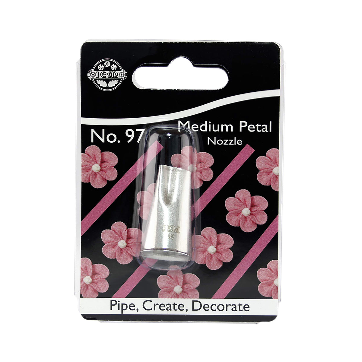 Jem Medium Petal/Ruffle Piping Nozzle Decorating Tip #97