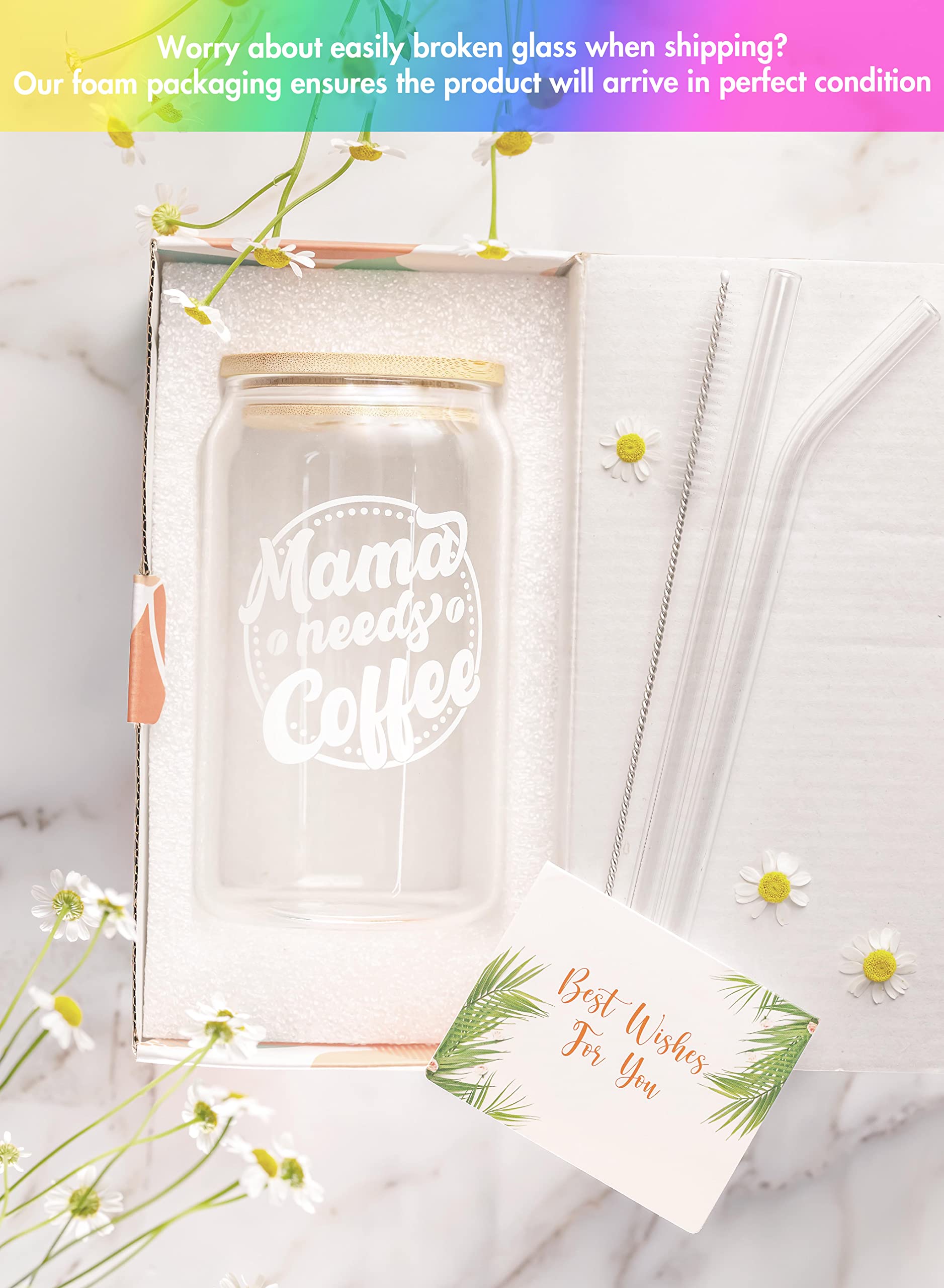 Neweleven Mothers Day Gifts For Mom - Unique Birthday Gifts For Mom, Mother, Wife, New Mom, Bonus Mom, Pregnant Mom - 16 Oz Coff