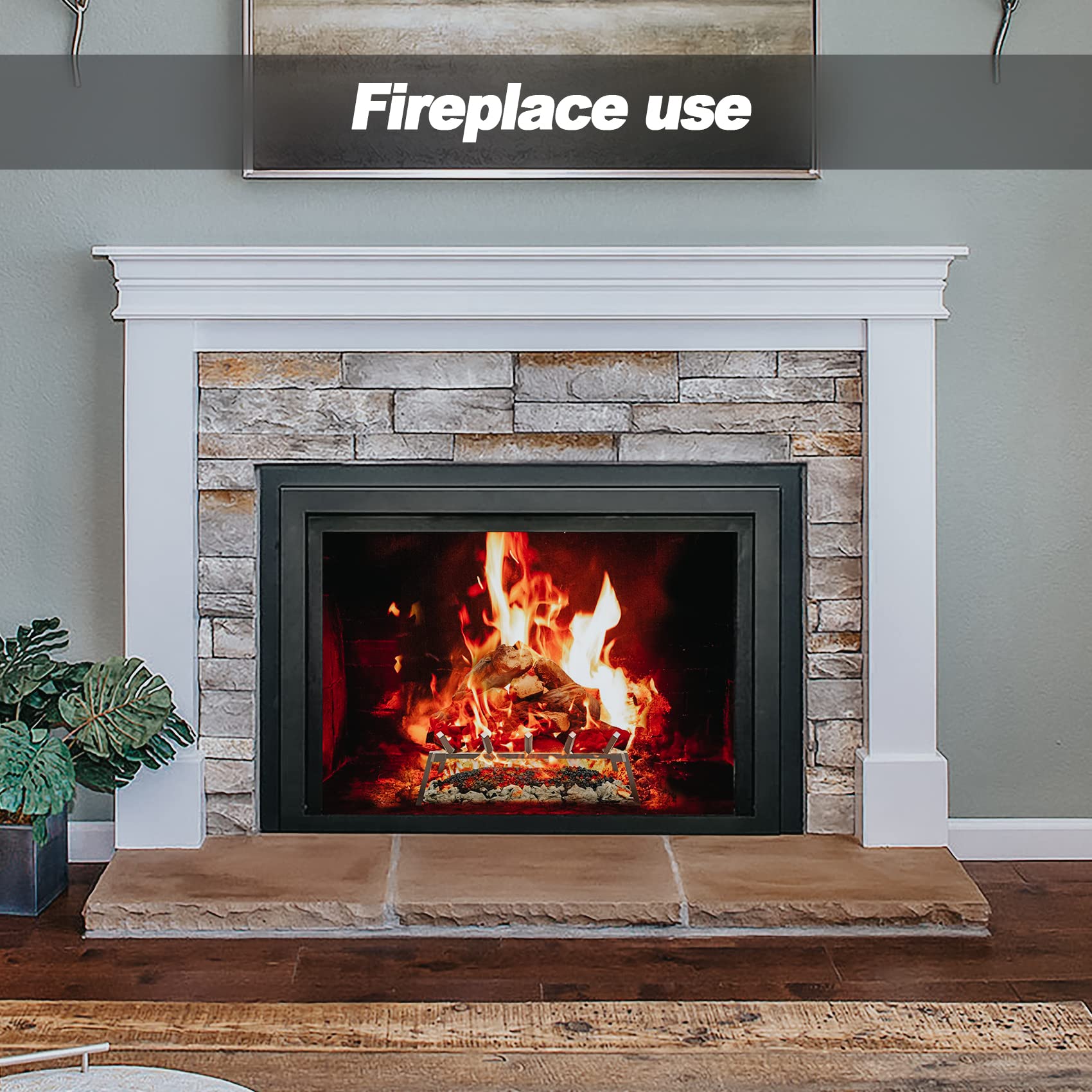 Skyflame Black Vermiculite Granules For Gas Fireplace, 12 Oz Bag