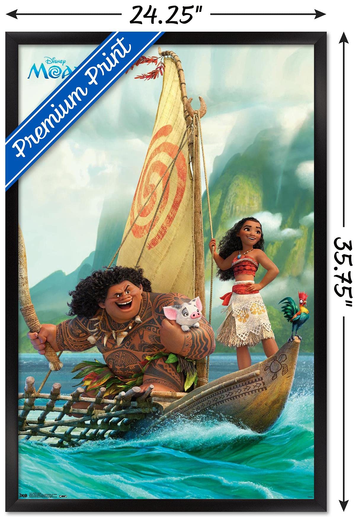 Trends International Moana Group Wall Poster 22.375'' X 34''
