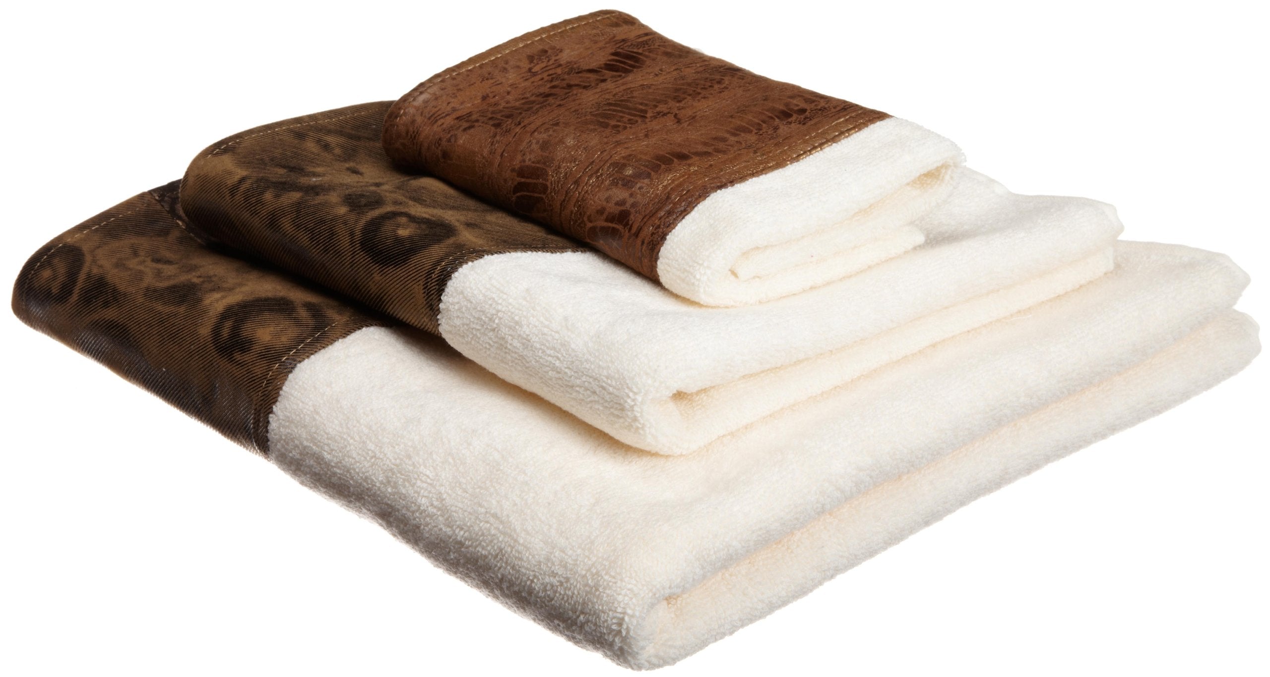 Popular Bath Bath Zambia Collection, Towel Set, Chocolate
