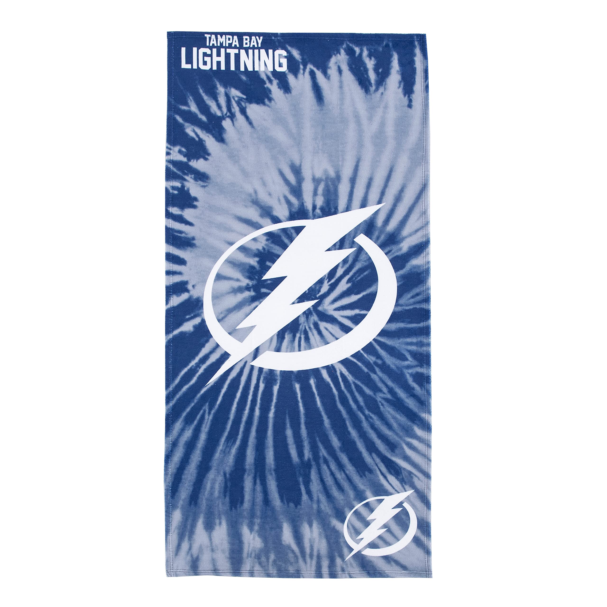 Northwest The Company Nhl Tampa Bay Lightning Beach Towel, 30'' X 60'', Psychedelic