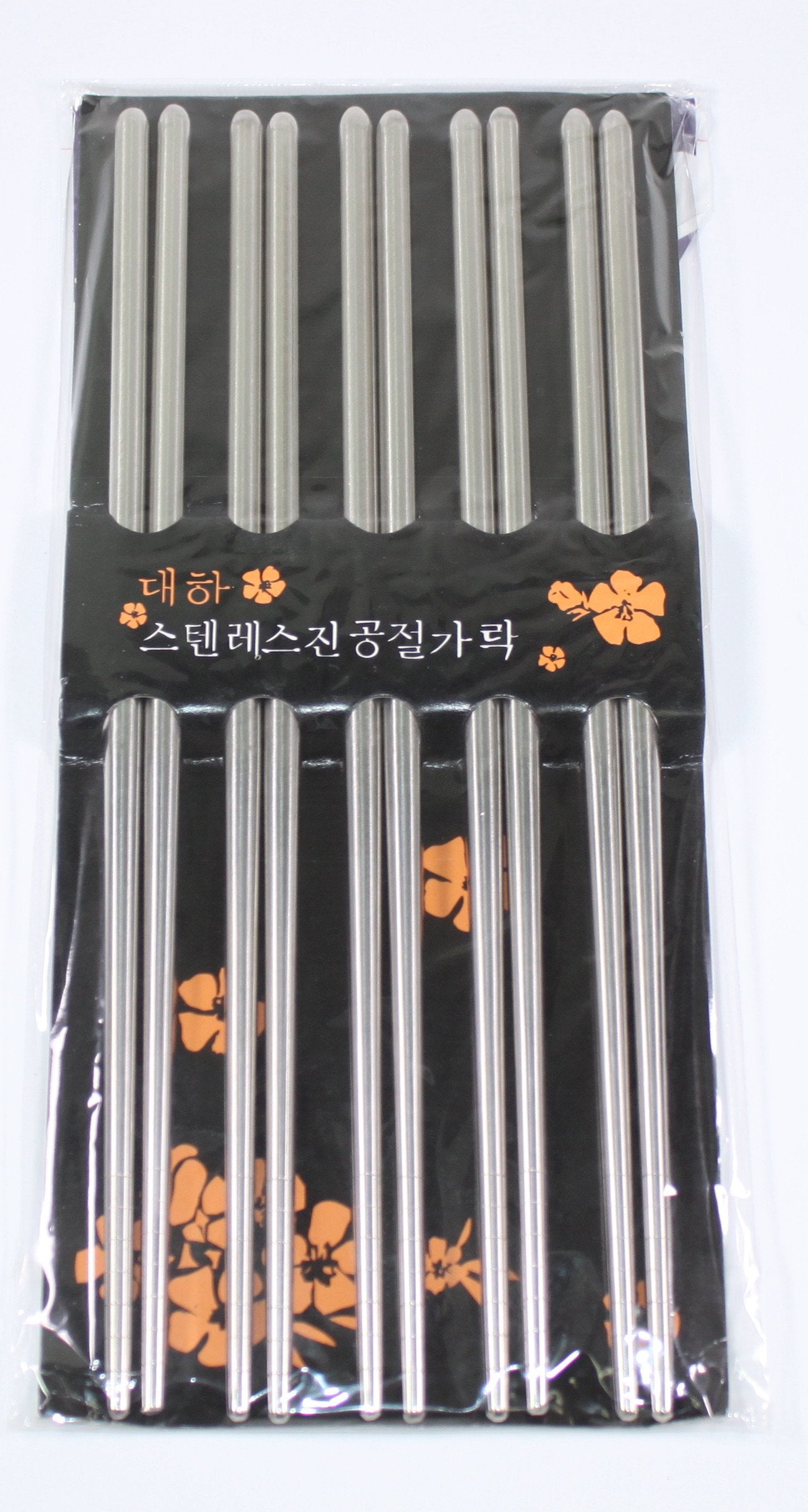 20 Pairs (4 Packs) Of Silver Stainless Steel Chopsticks Usa Based Seller