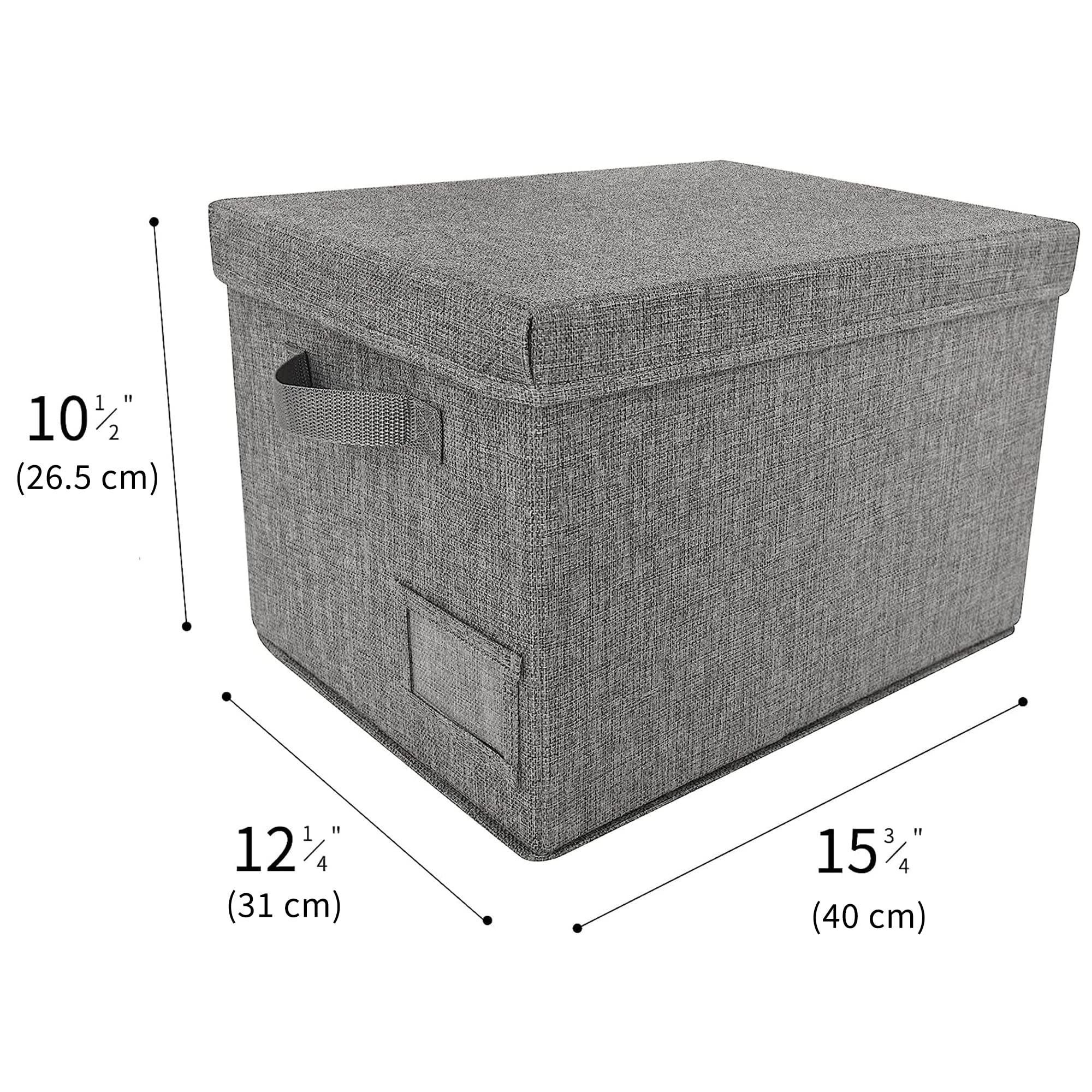 Granny Says Storage Bins With Lids, Linen Closet Organizers And Storage Baskets For Shelves, Storage Containers For Closet Organ