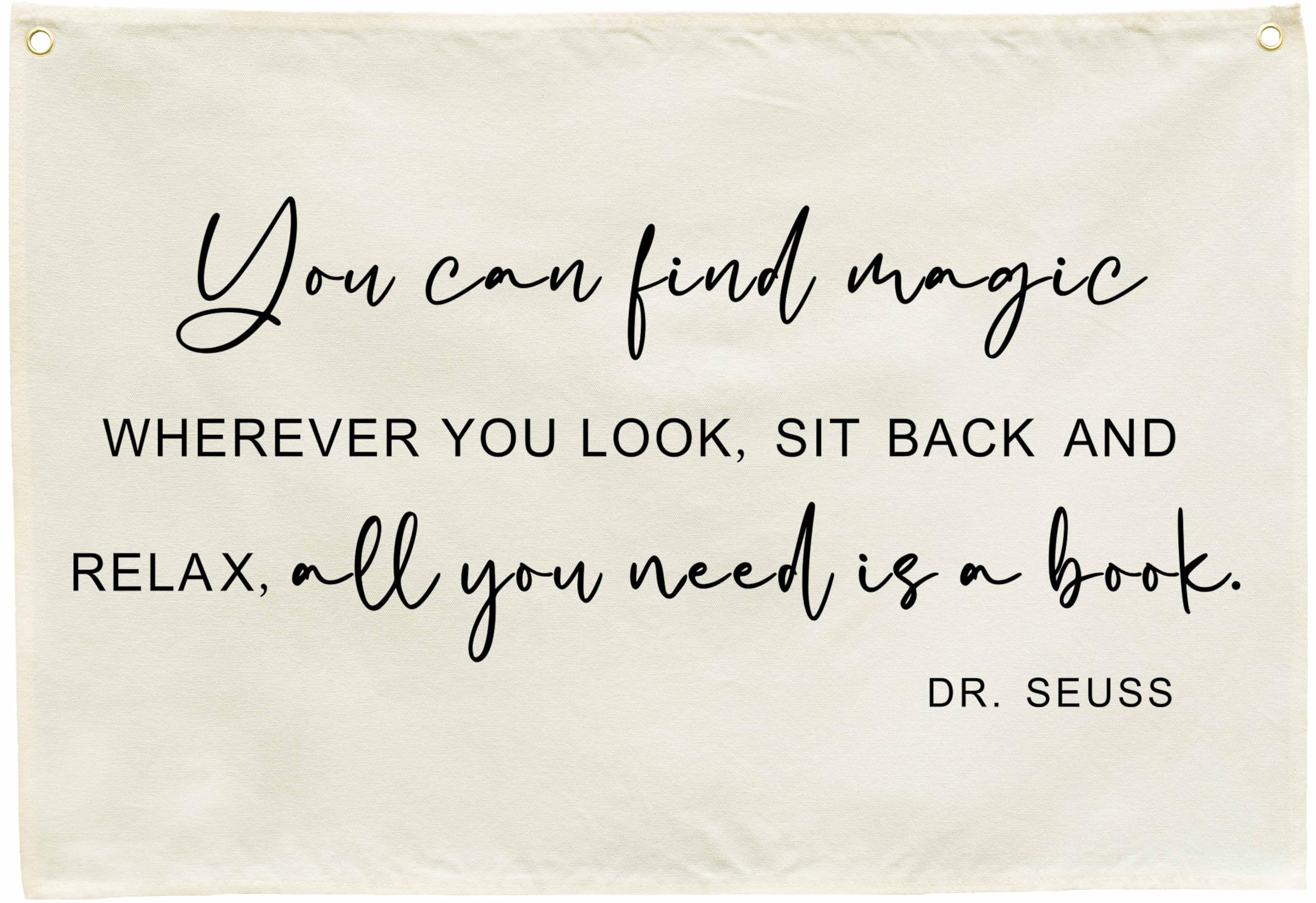 Inspirational Nursery Classroom Above Crib Bedroom Playroom Reading Room Wall Decor Hanging Rectangular Banner Flag Wall Sign De