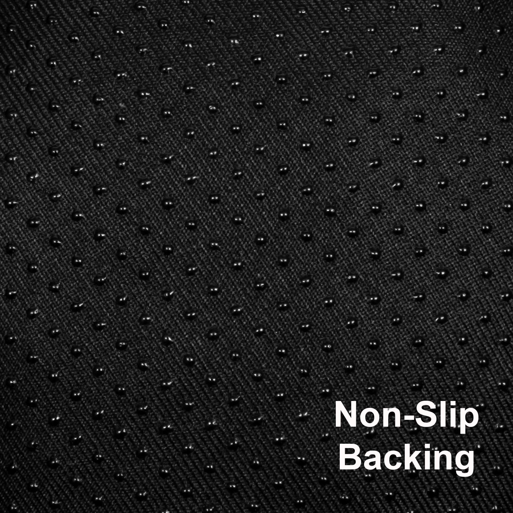 Sweet Home Collection Non Slip Chair Cushion Fluffy, 6 Pack, Charcoal Gray