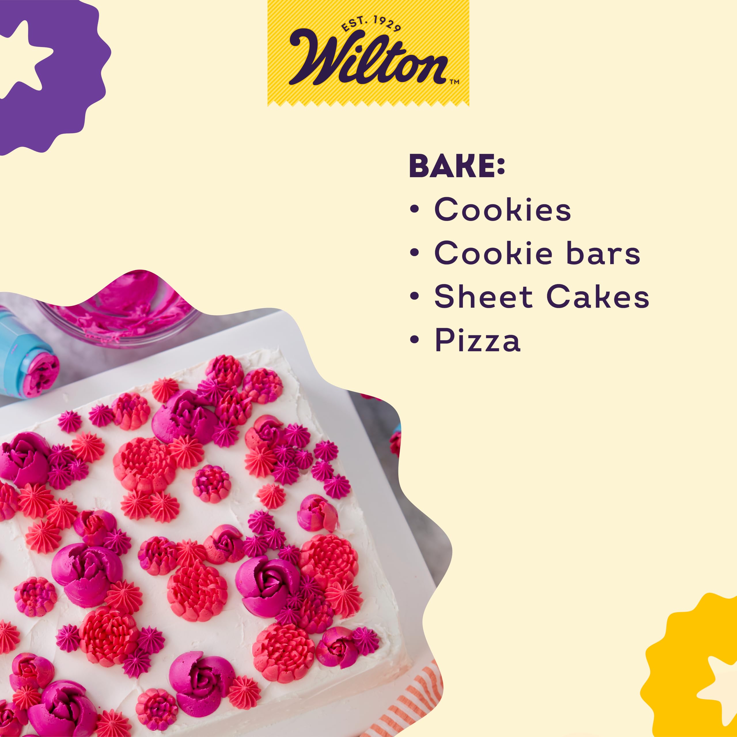 Wilton Aluminum Medium Sheet Cake Pan, 11 x 15-Inch, Silver, Model 2105-158
