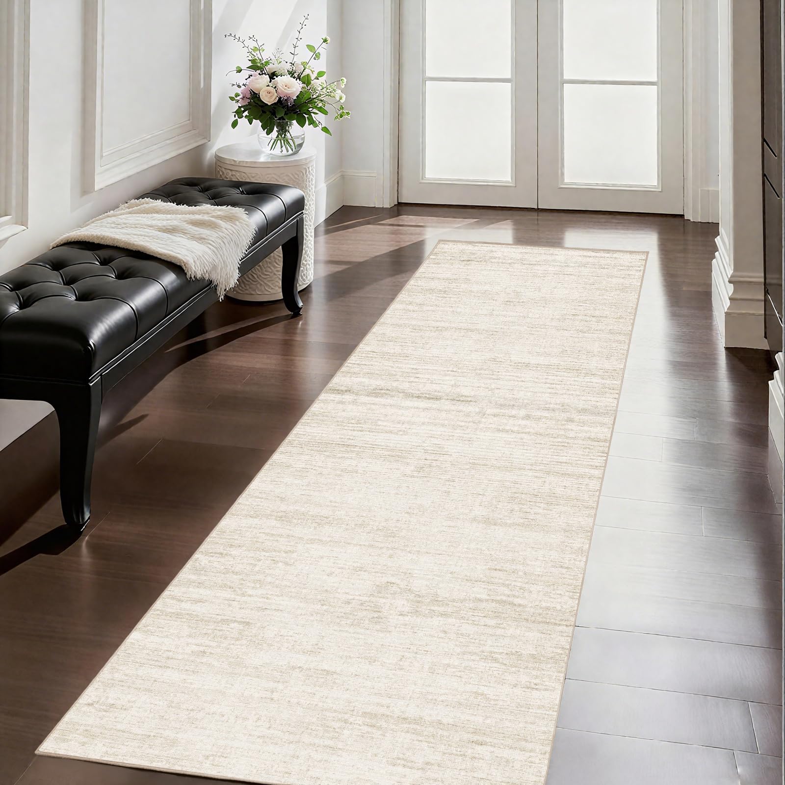 Washable Runners for Hallway 2x6 Runner Rug,Ultra-Thin Kitchen Runner Rugs,Non-Slip Backing Entryway Rug Runner,Abstract Carpet 