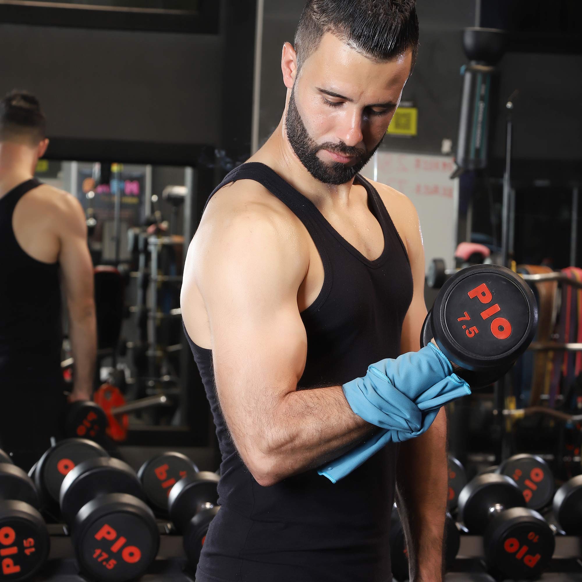 Rainleaf Microfiber Towel Marine Blue 30 X 60 Inches