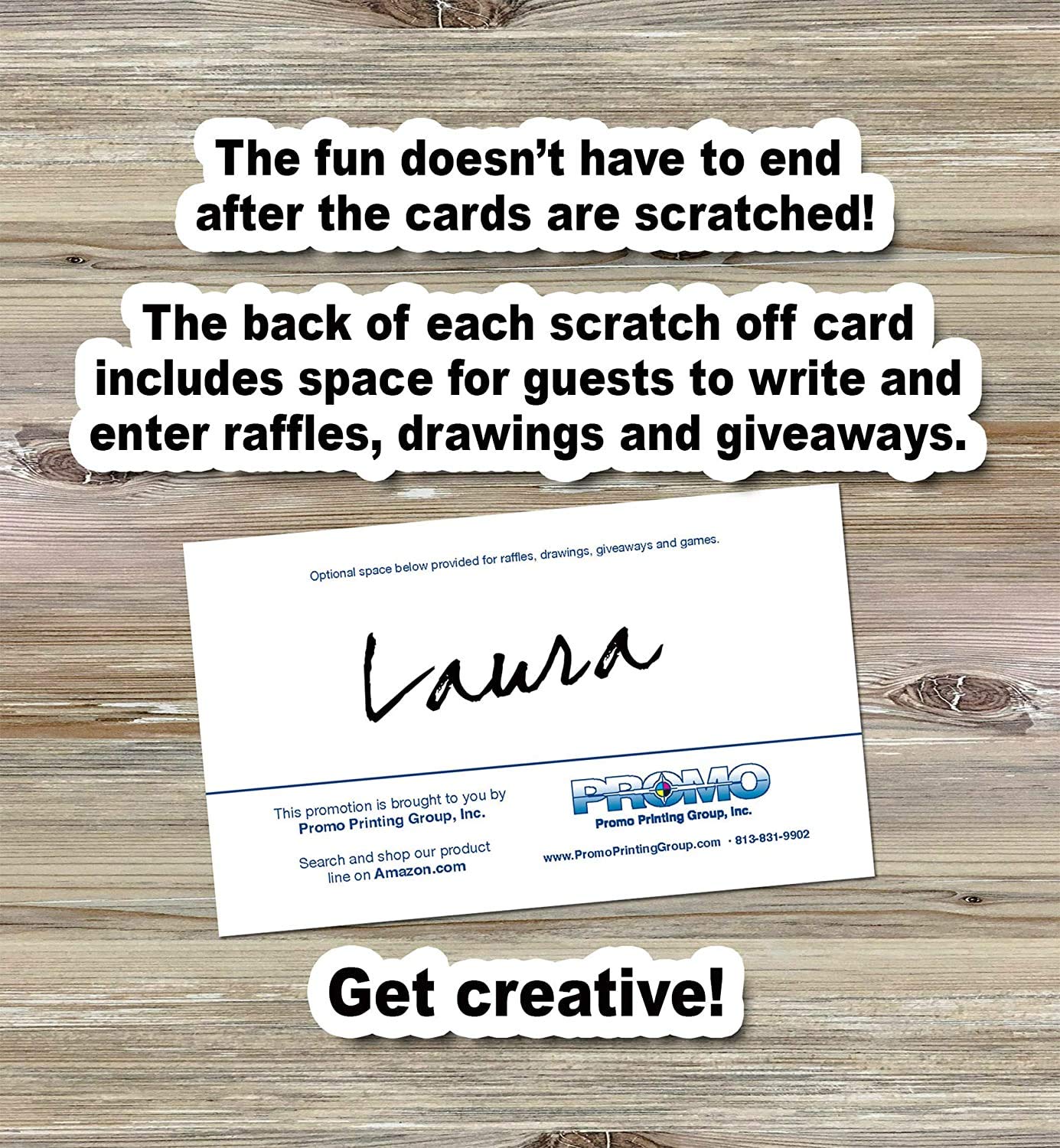 Promo Printing Group, Inc. Treasure Hunt Scratch Off Cards - 30 Cards - Scratch & Win Game For Adults - Ages 168+