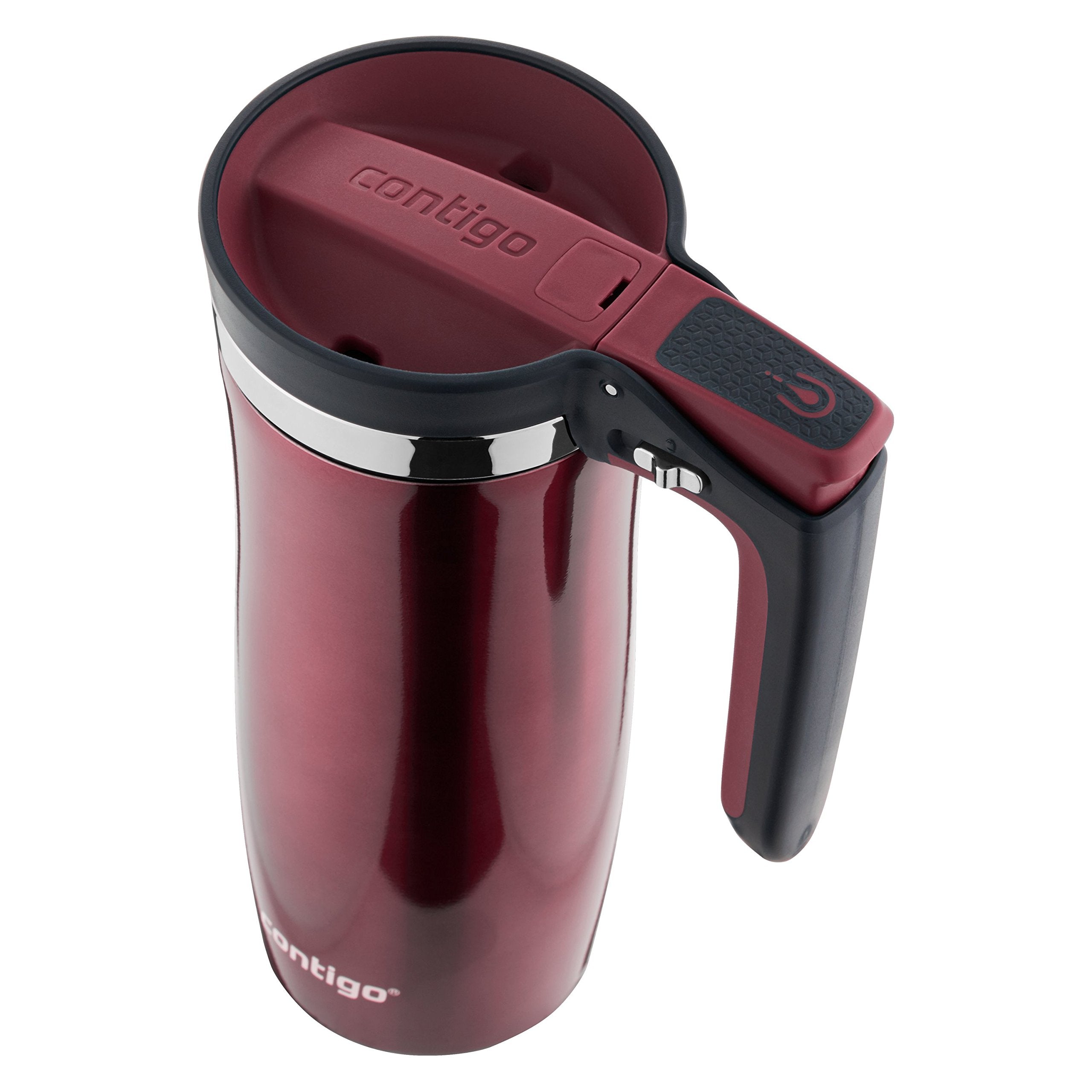 Contigo Handled Autoseal Stainless Steel Travel Mug With Easy-Clean Lid, 16Oz.