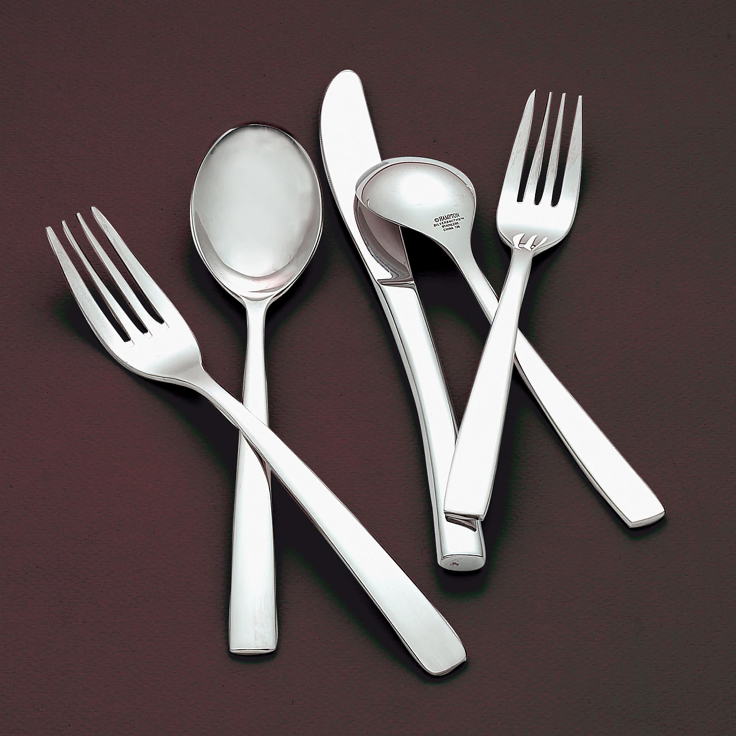 Hampton Forge Signature Totem 18/0 20-Piece Set, Silver