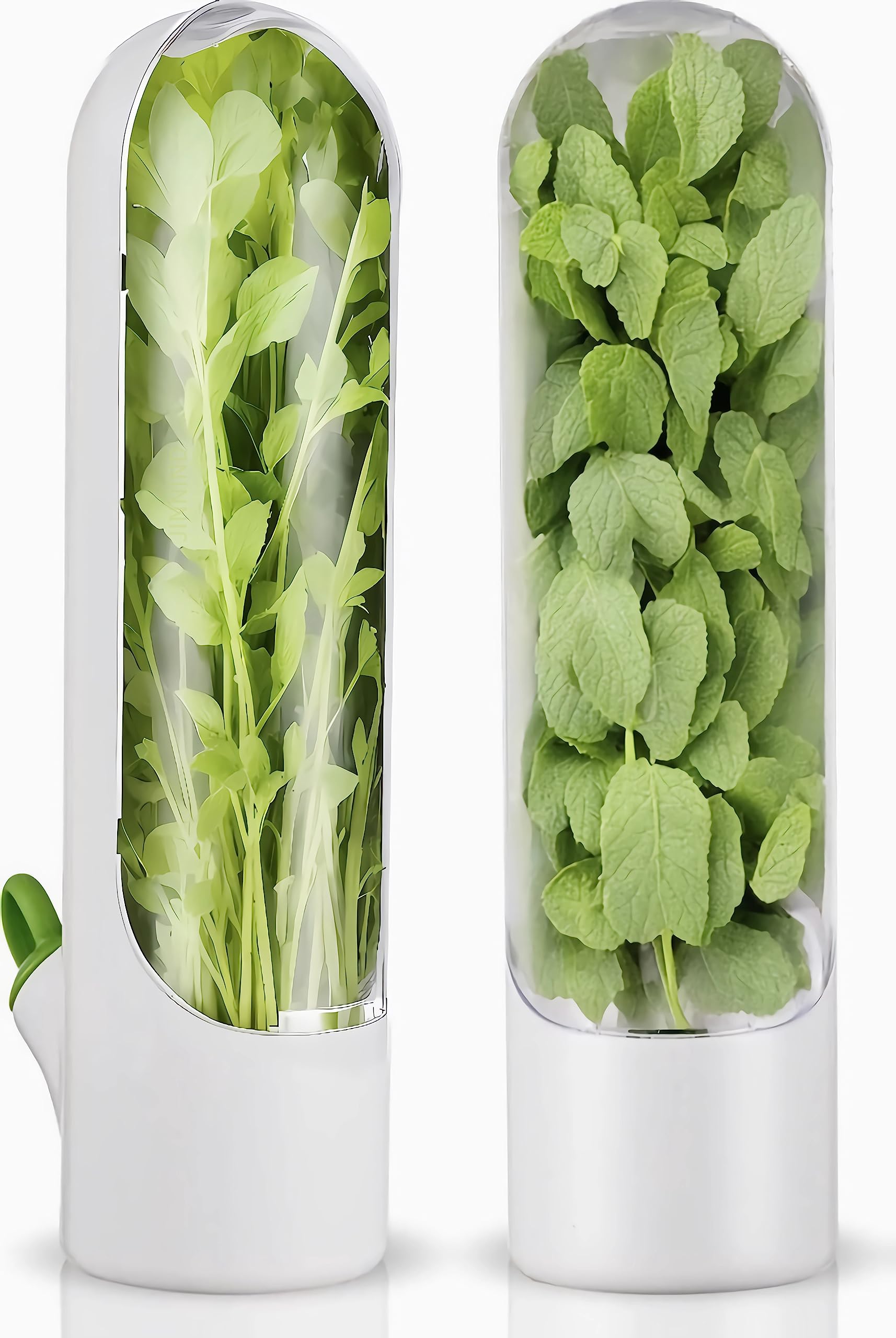 Herb Saver For Refrigerator, Fresh Herb Keeper, Herb Saver Pod Containers, Herb Fresh Keeper For Refrigerator,Herb Storage For C