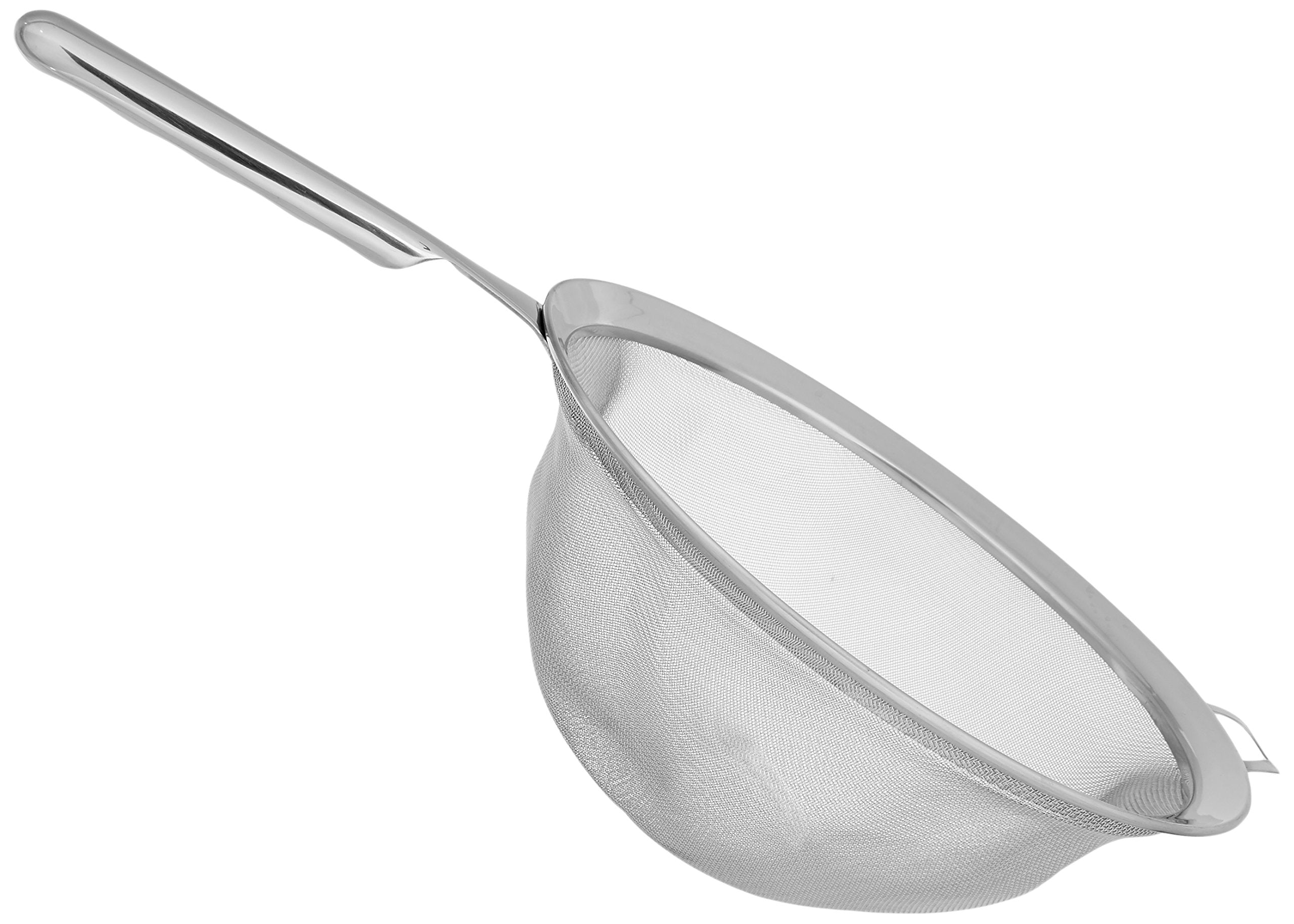 Norpro, 10'' Krona Stainless Steel Double Mesh Strainer, Silver