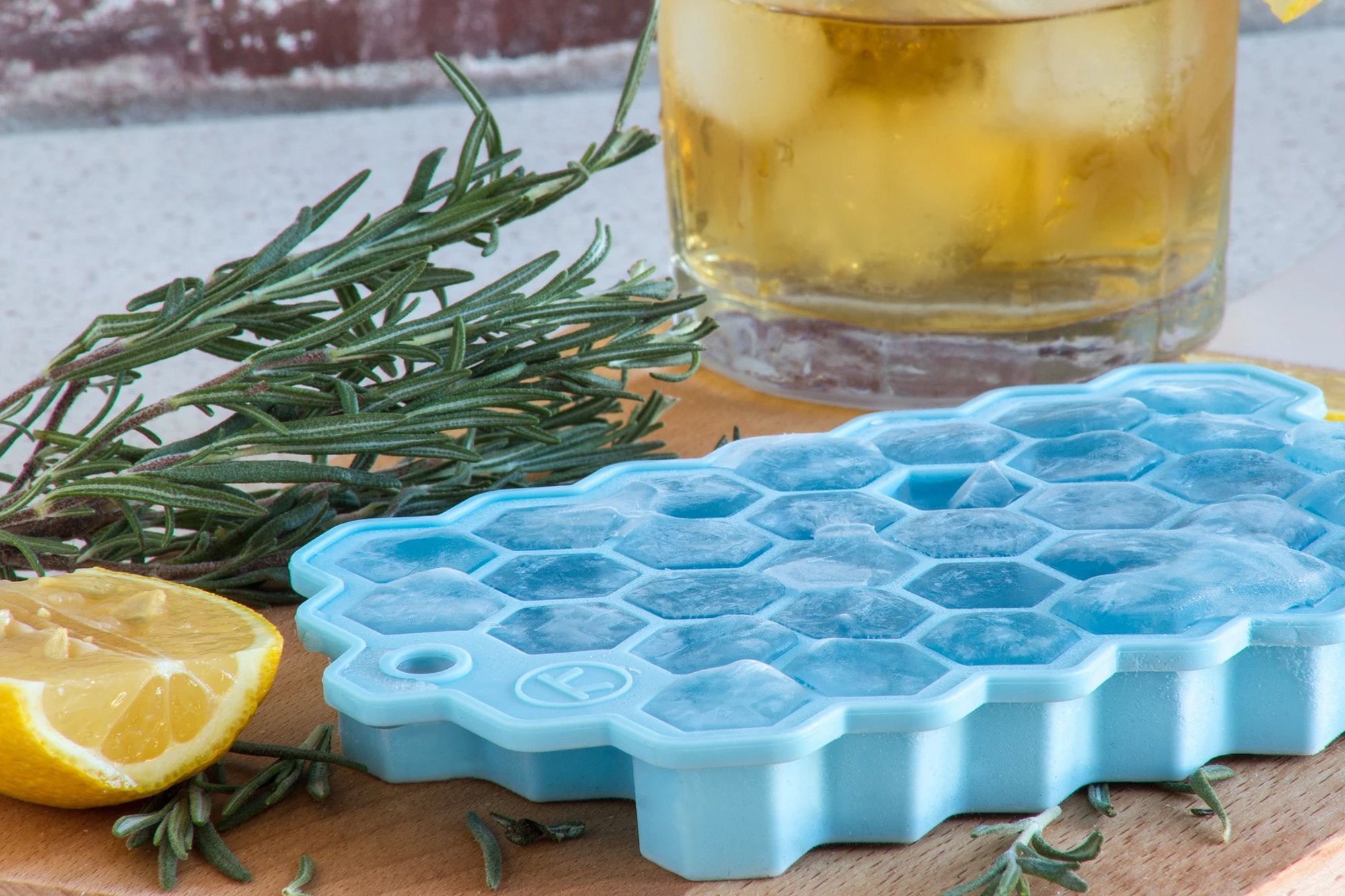 Outset Hex Ice Cube Mold  Silicone  Small